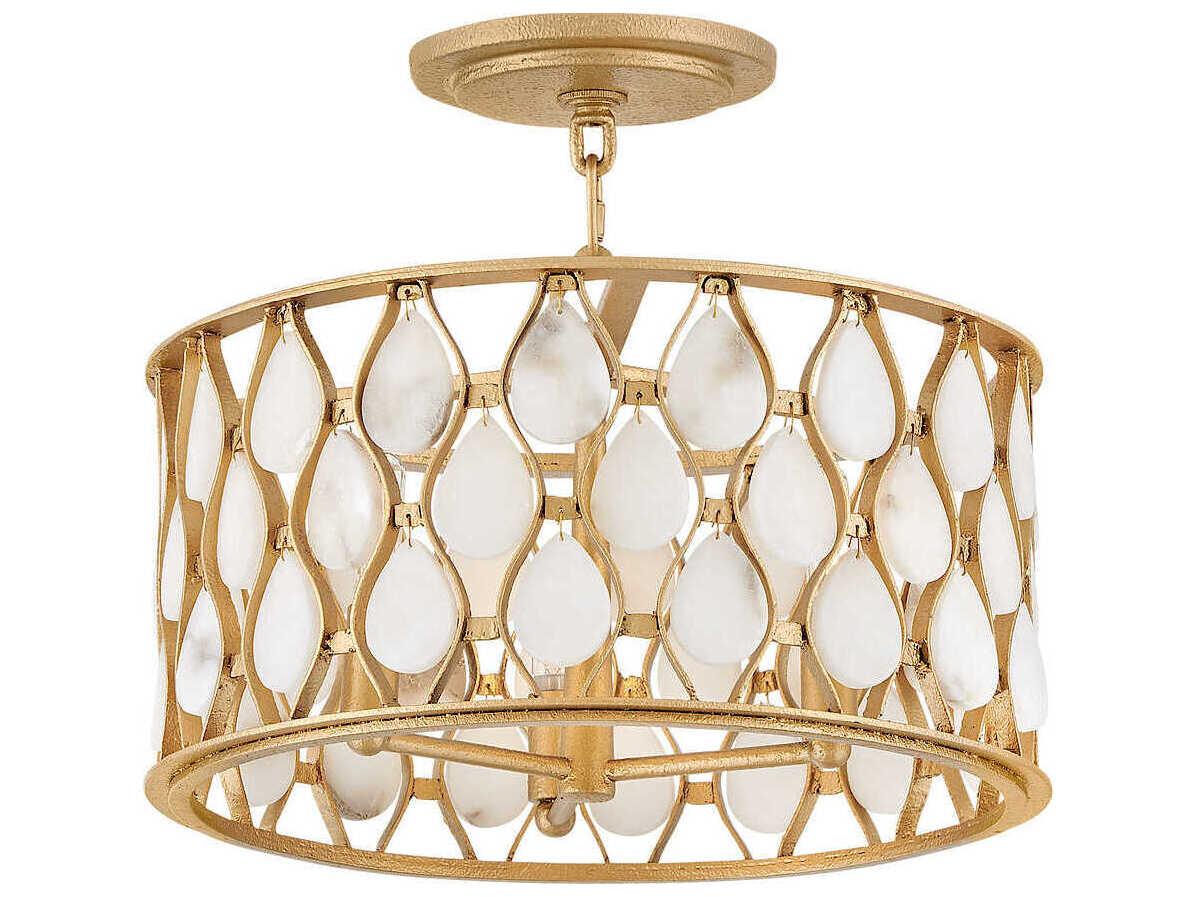 Fredrick Ramond Estie 3-Light Piastra Gold Pendant