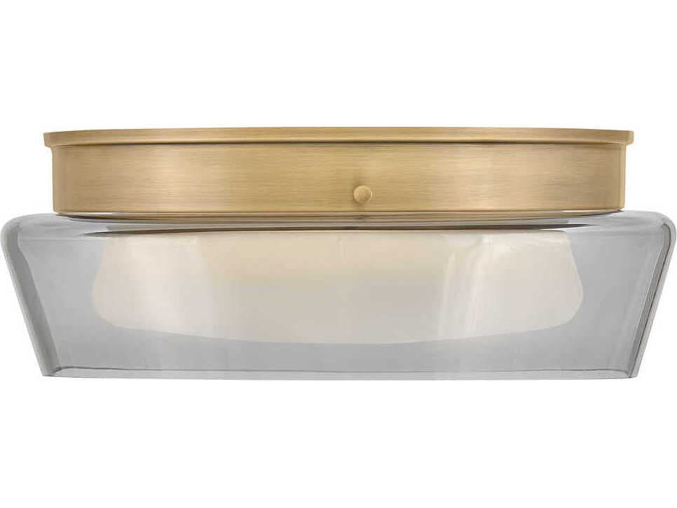 Fredrick Ramond Demi Heritage Brass Flush Mount