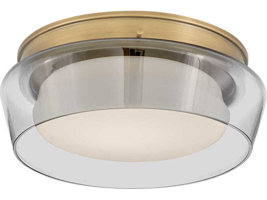 Fredrick Ramond Demi Heritage Brass Flush Mount