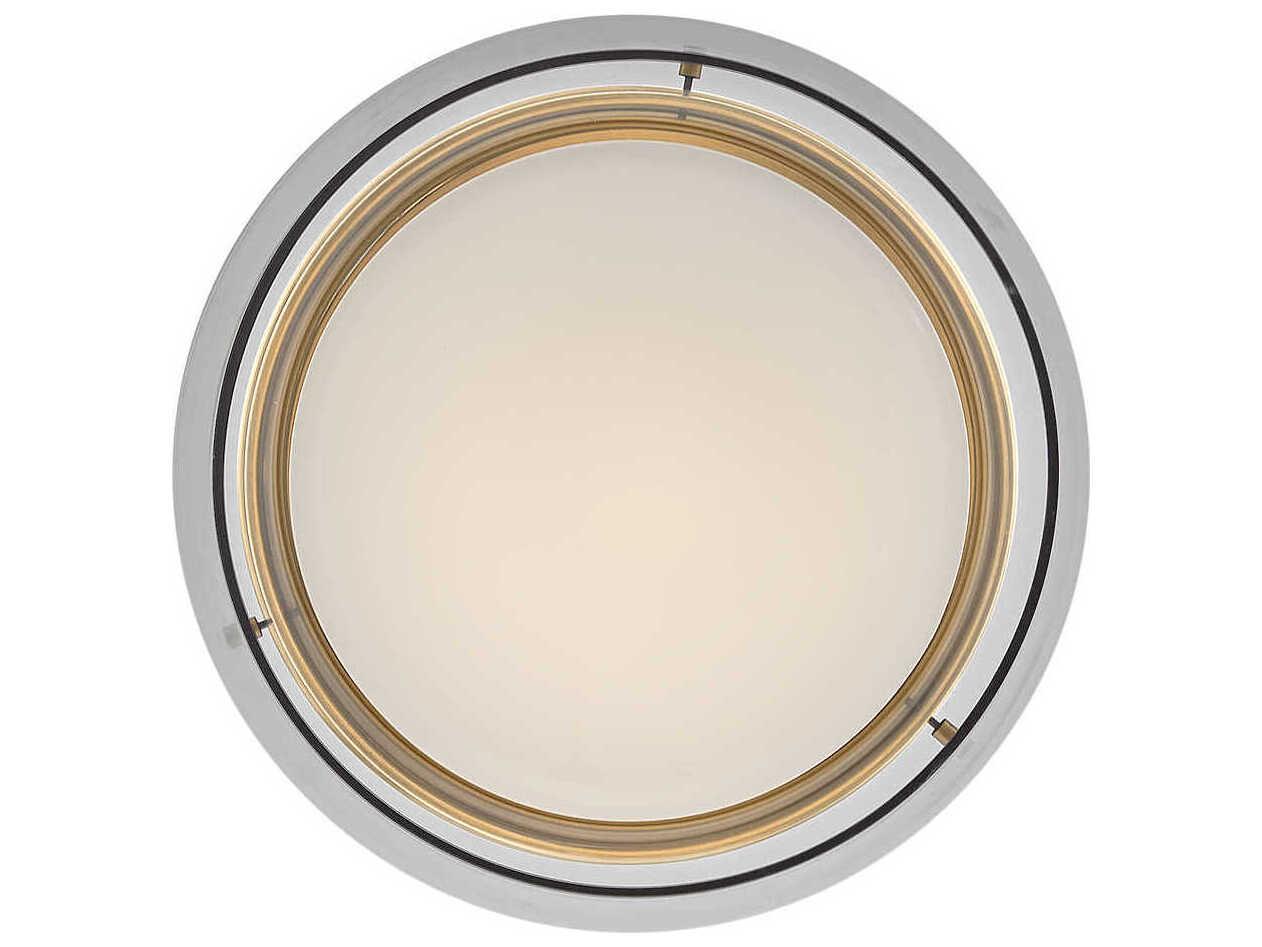 Fredrick Ramond Demi Heritage Brass Flush Mount