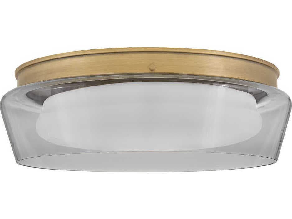Fredrick Ramond Demi Heritage Brass Flush Mount