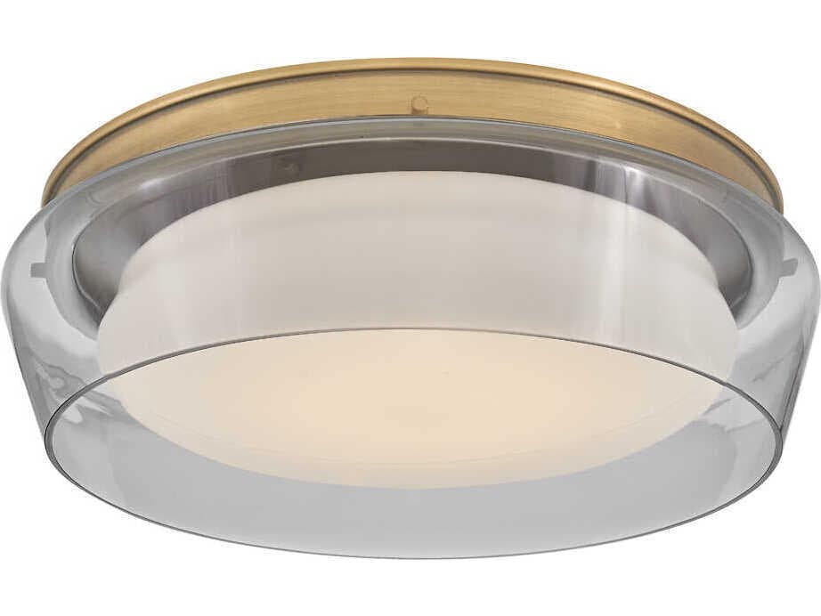 Fredrick Ramond Demi Heritage Brass Flush Mount