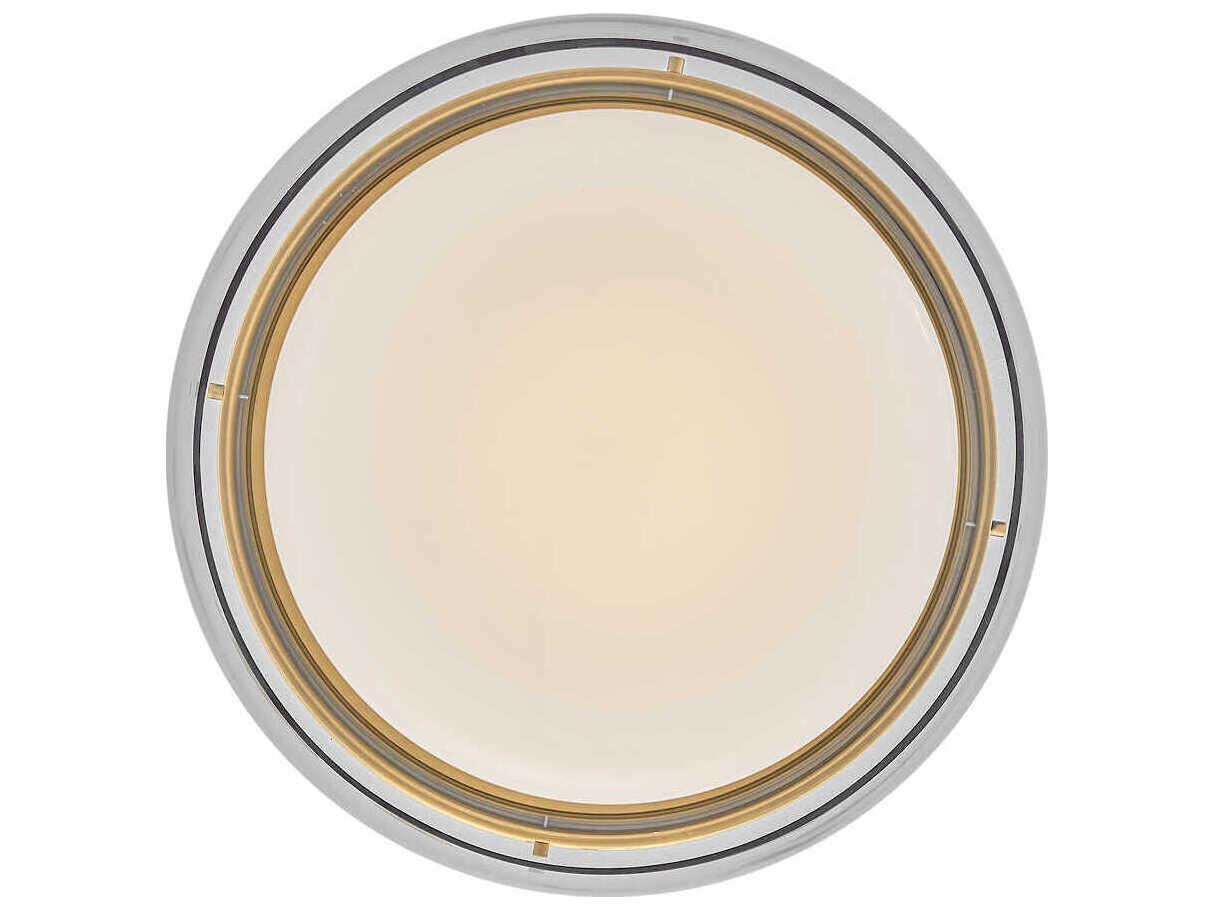 Fredrick Ramond Demi Heritage Brass Flush Mount