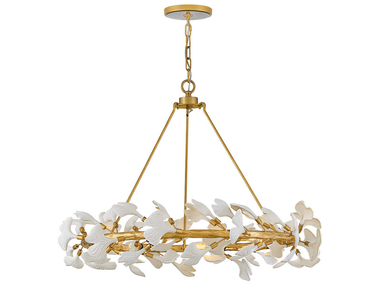Fredrick Ramond Audra 6-Light Deluxe Gold Chandelier