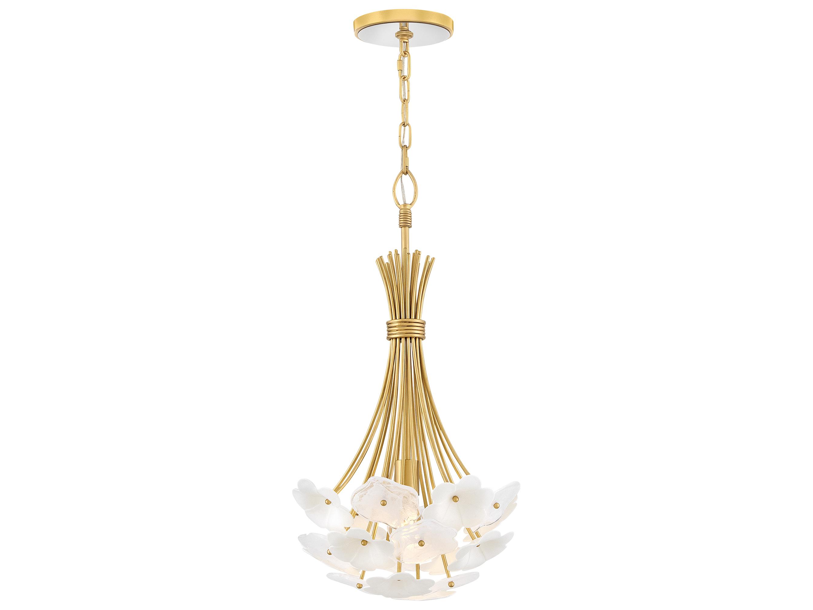 Fredrick Ramond Marianne 1-Light Deluxe Gold Pendant