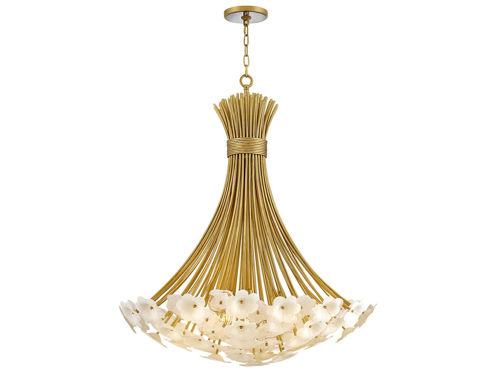 Fredrick Ramond Marianne 8-Light Deluxe Gold Pendant