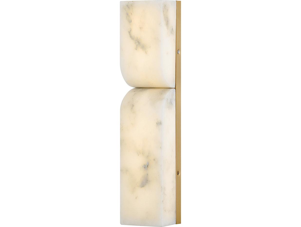 Fredrick Ramond Alune Lacquered Brass Wall Sconce