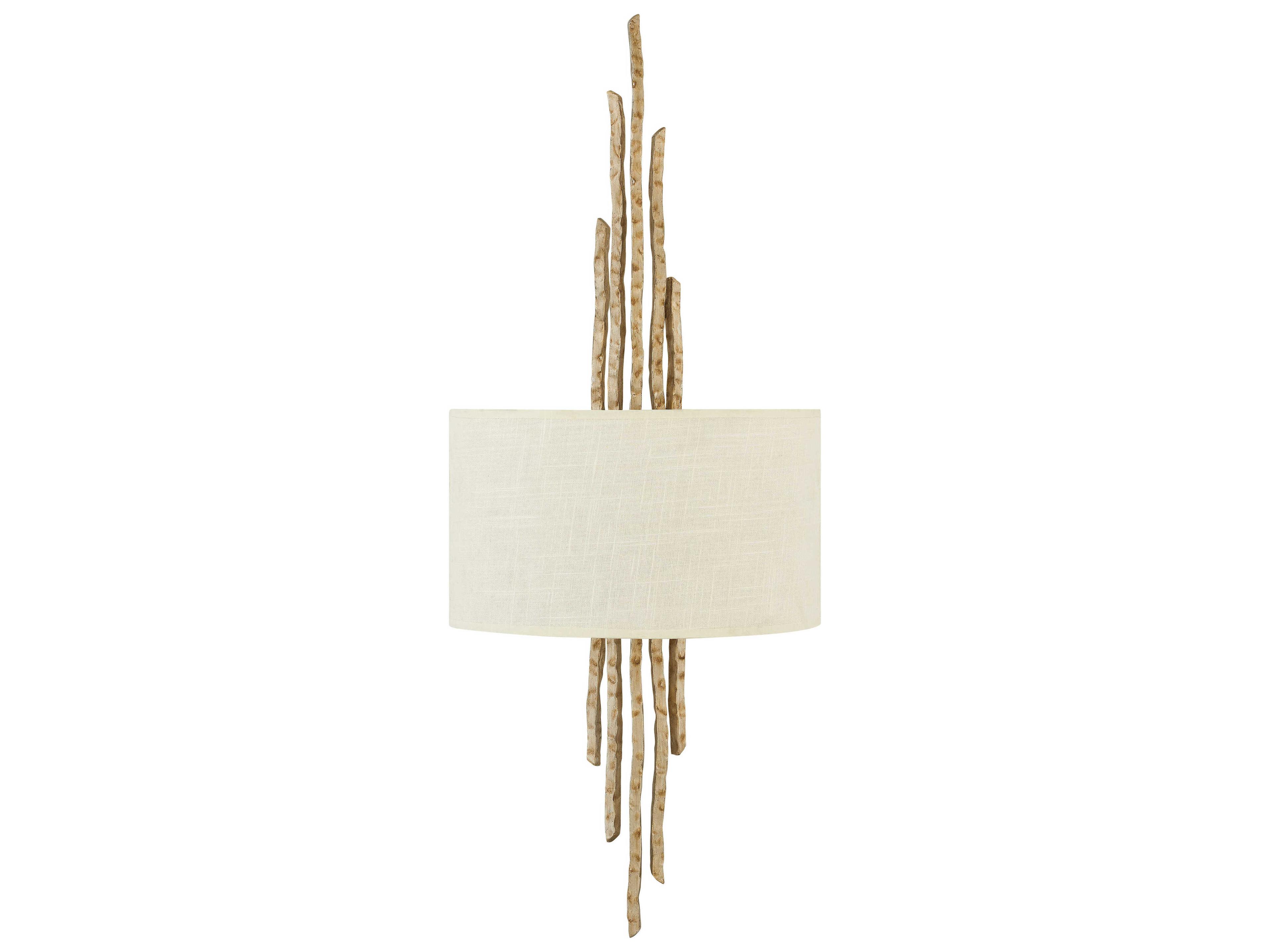 Fredrick Ramond Spyre 2-Light Champagne Gold Wall Sconce