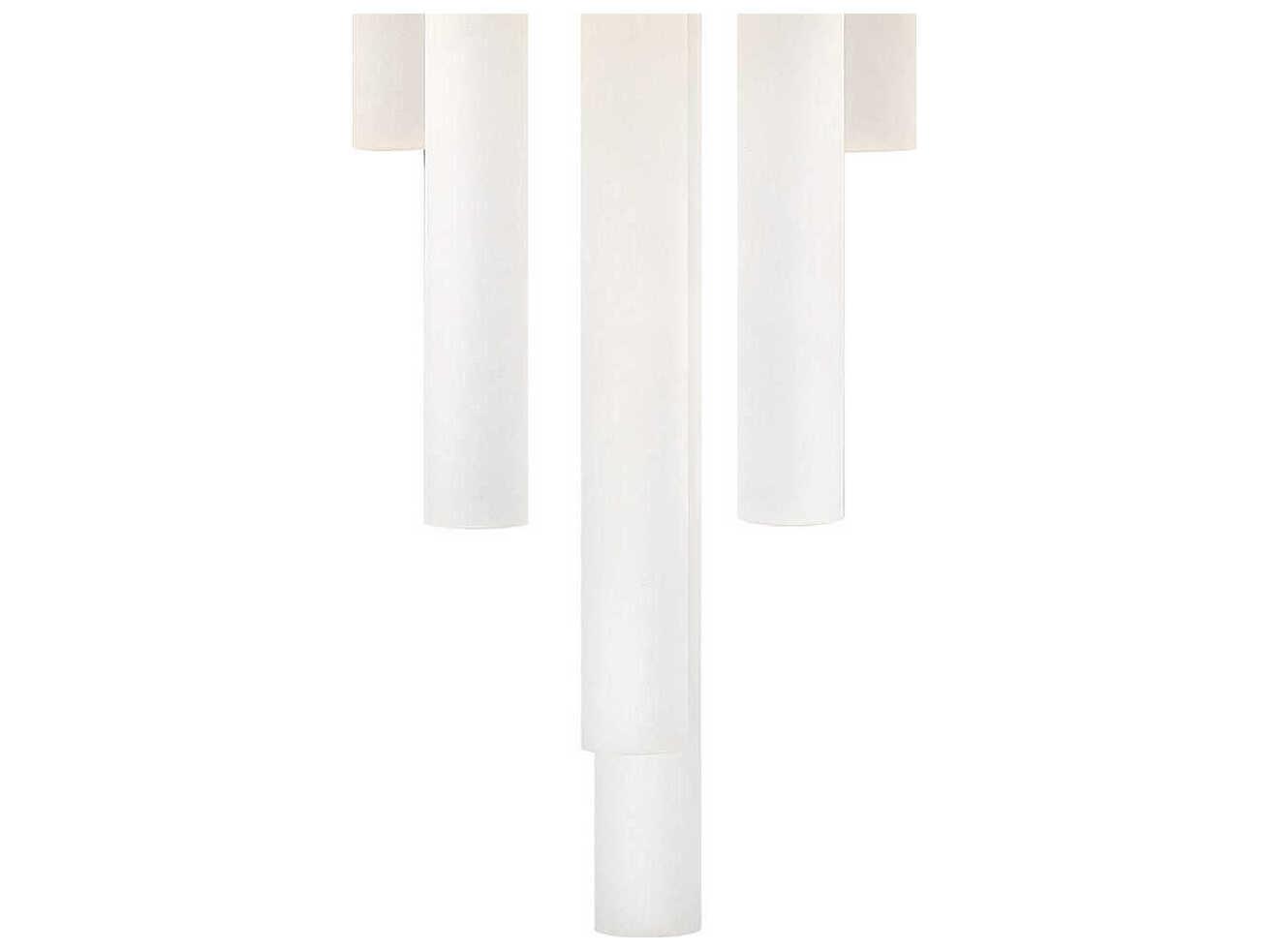 Fredrick Ramond Trinity 12-Light Heritage Brass Glass LED Wall Sconce