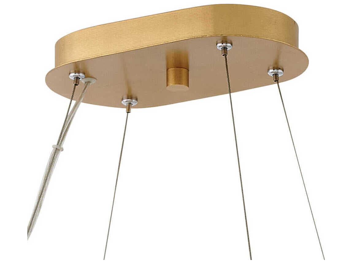 Fredrick Ramond Delfina 6-Light Deluxe Gold Island Pendant