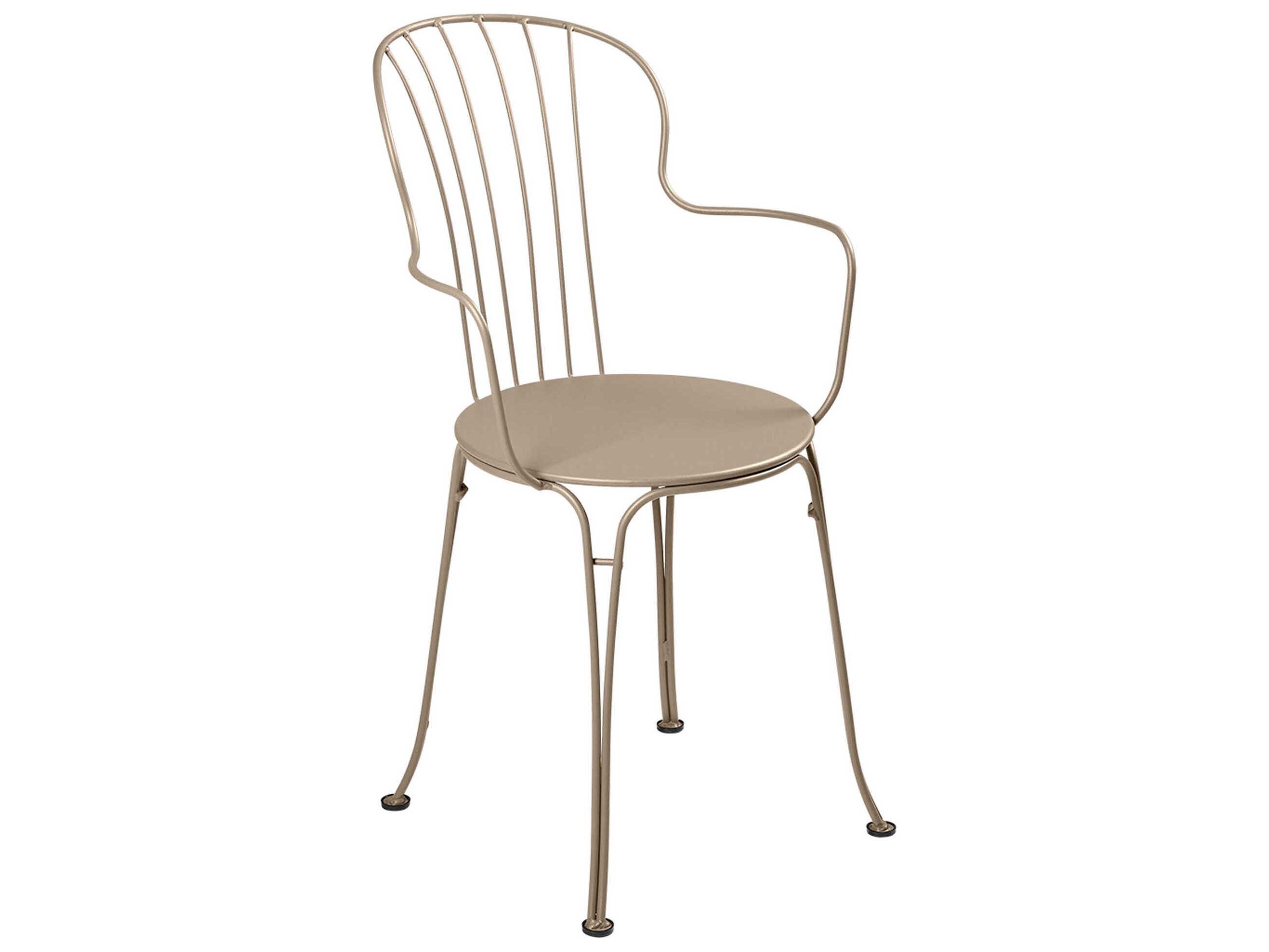 Fermob Opera+ Steel Metal Dining Chair Set of 2