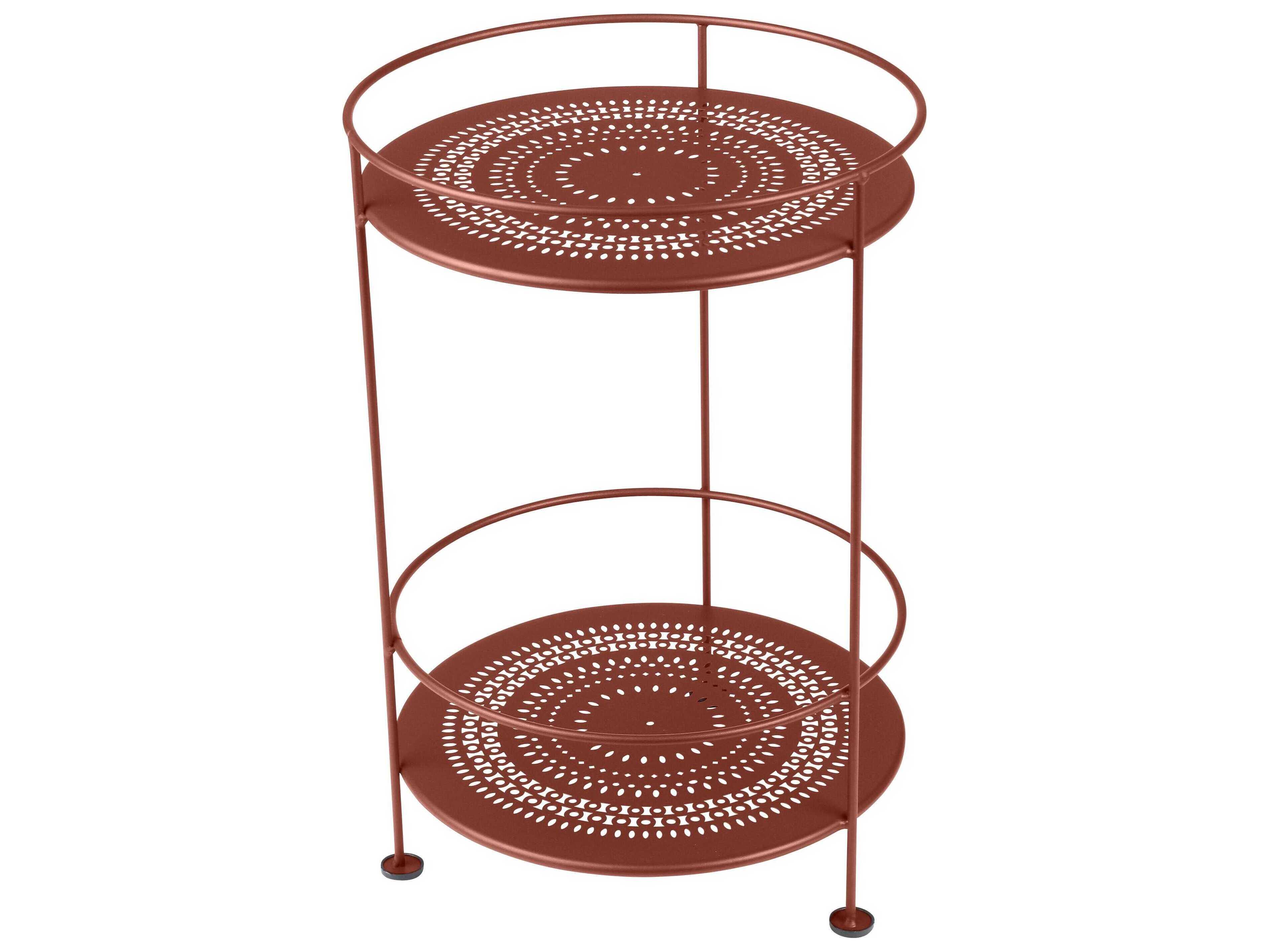 Fermob Guinguette Steel Round End Table