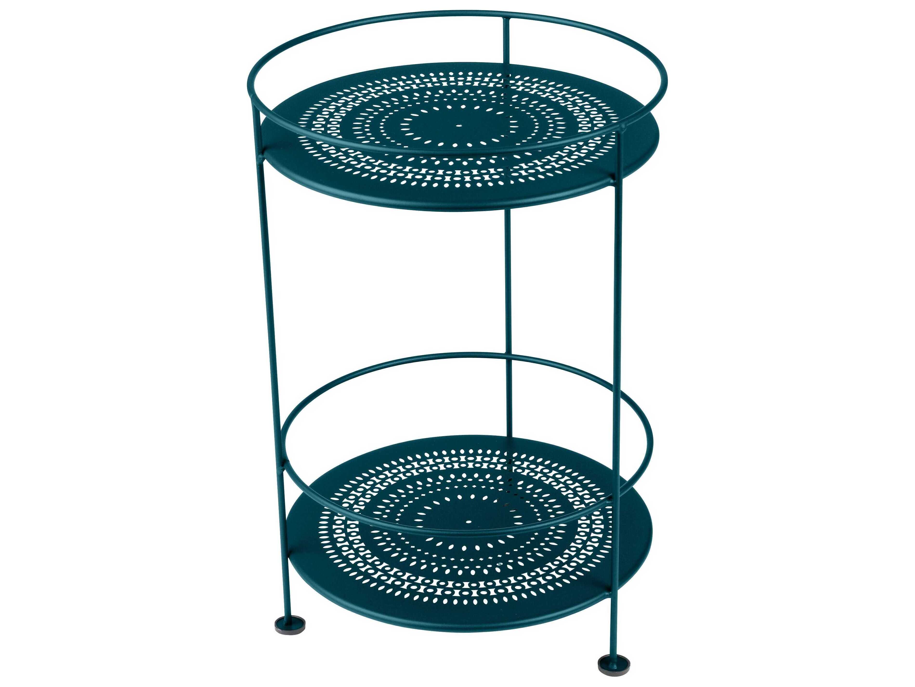 Fermob Guinguette Steel Round End Table