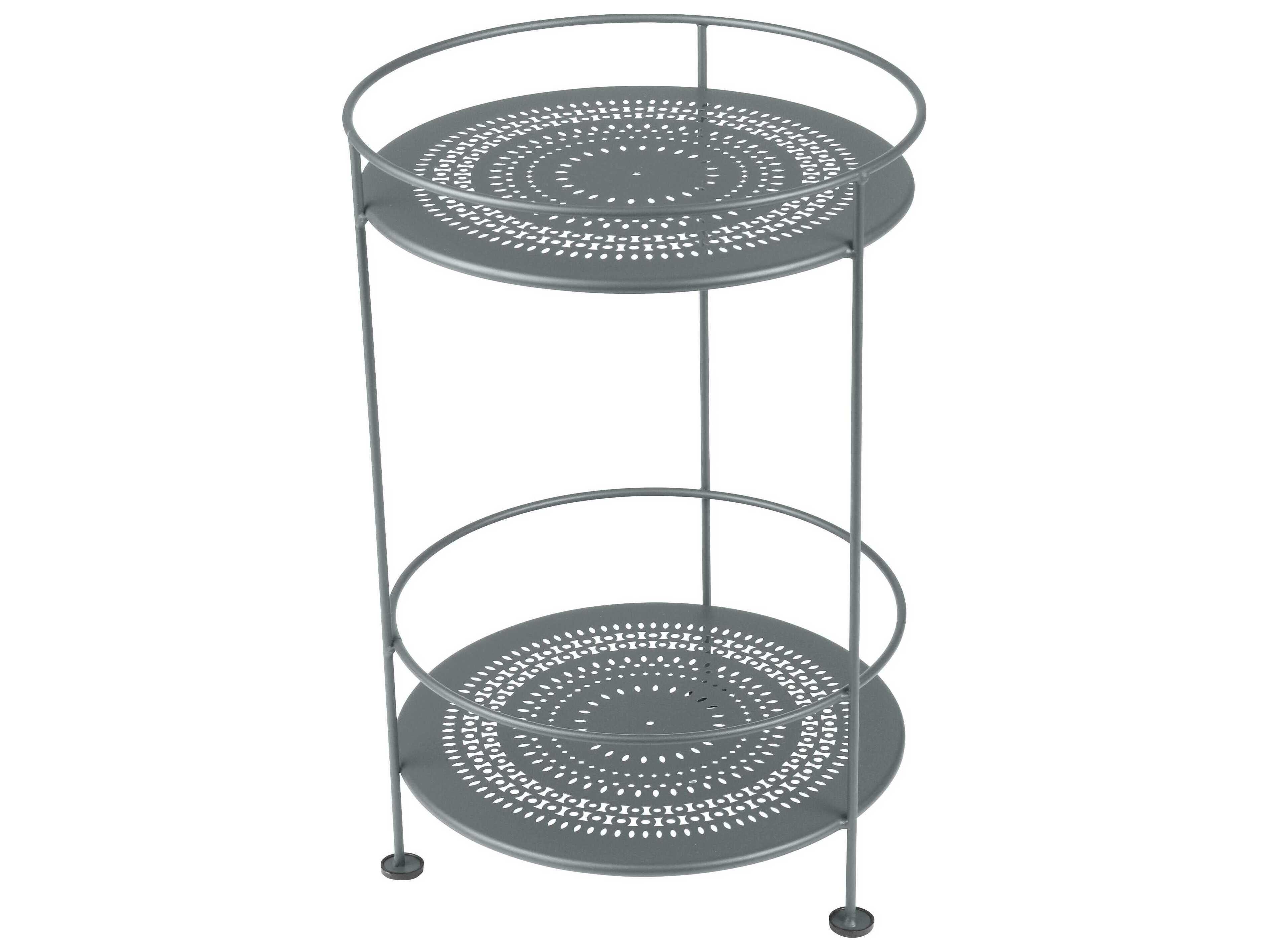 Fermob Guinguette Steel Round End Table