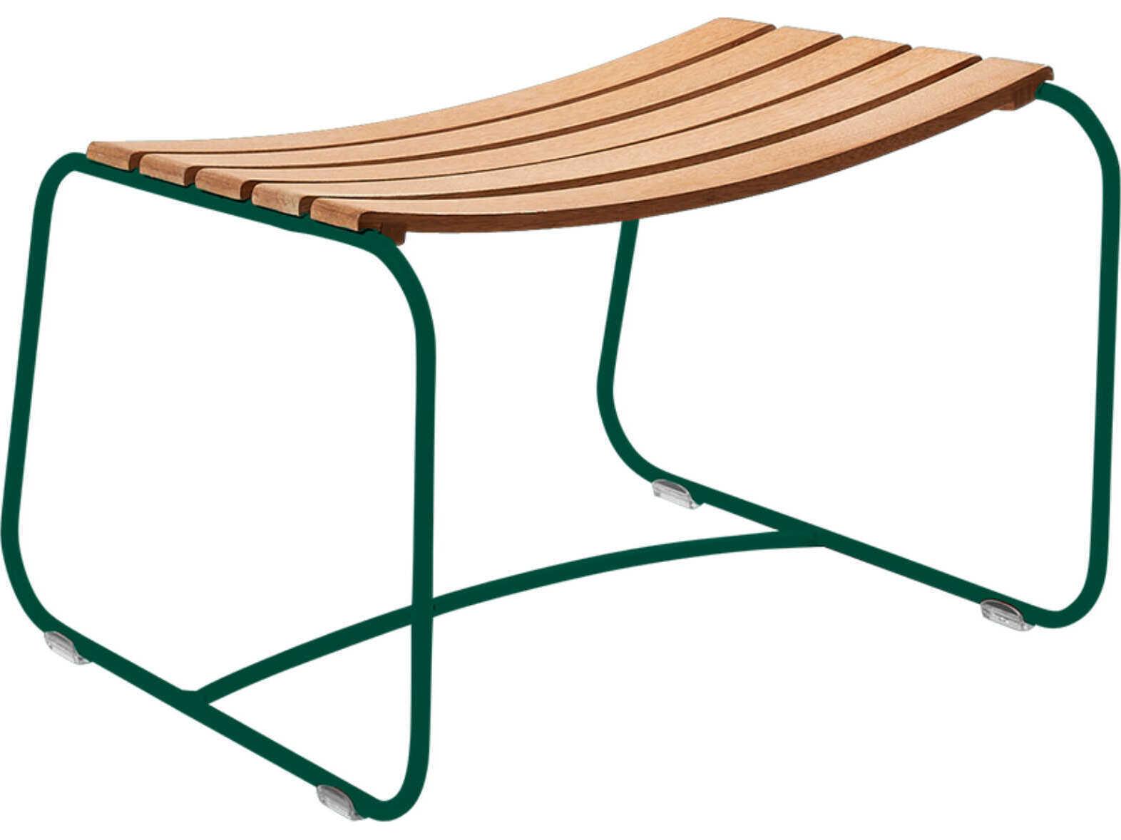 Fermob Surprising Steel Teak Ottoman