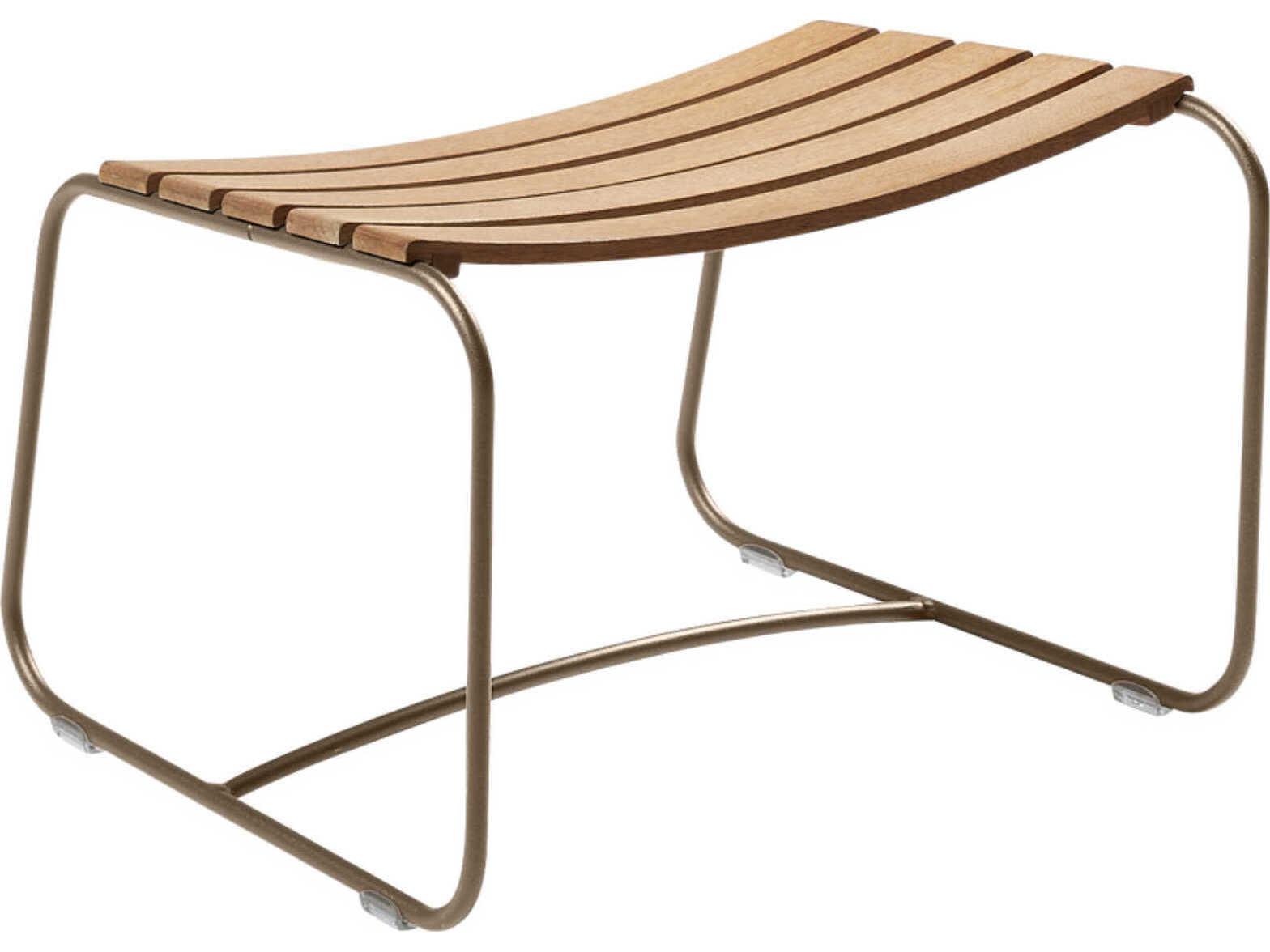 Fermob Surprising Steel Teak Ottoman