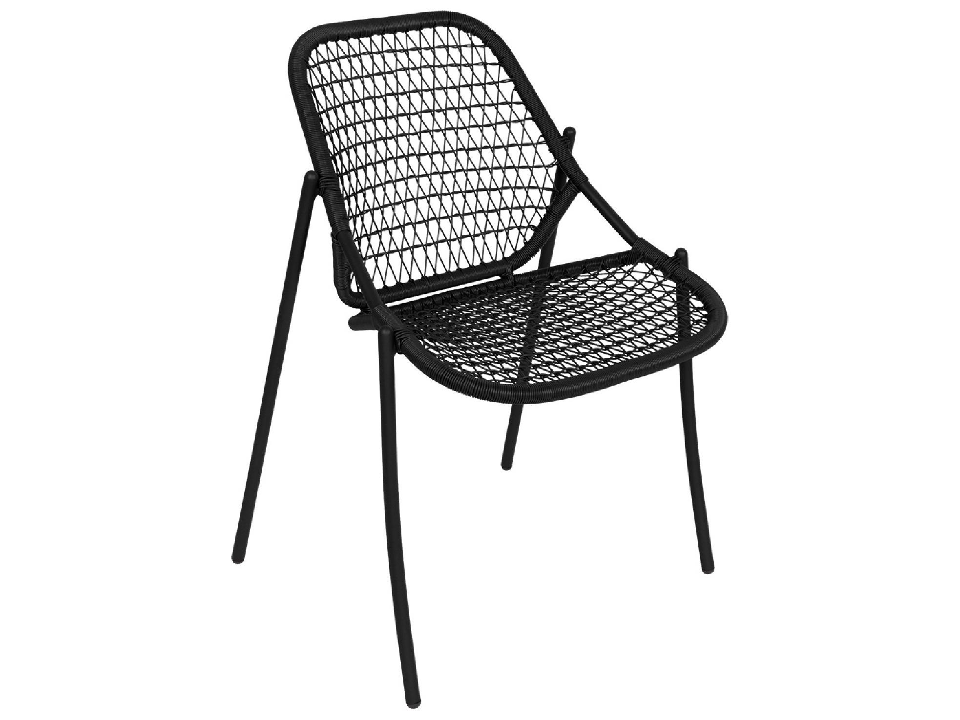 Fermob Sixties Aluminum Polypropylene Dining Chair Set of 2