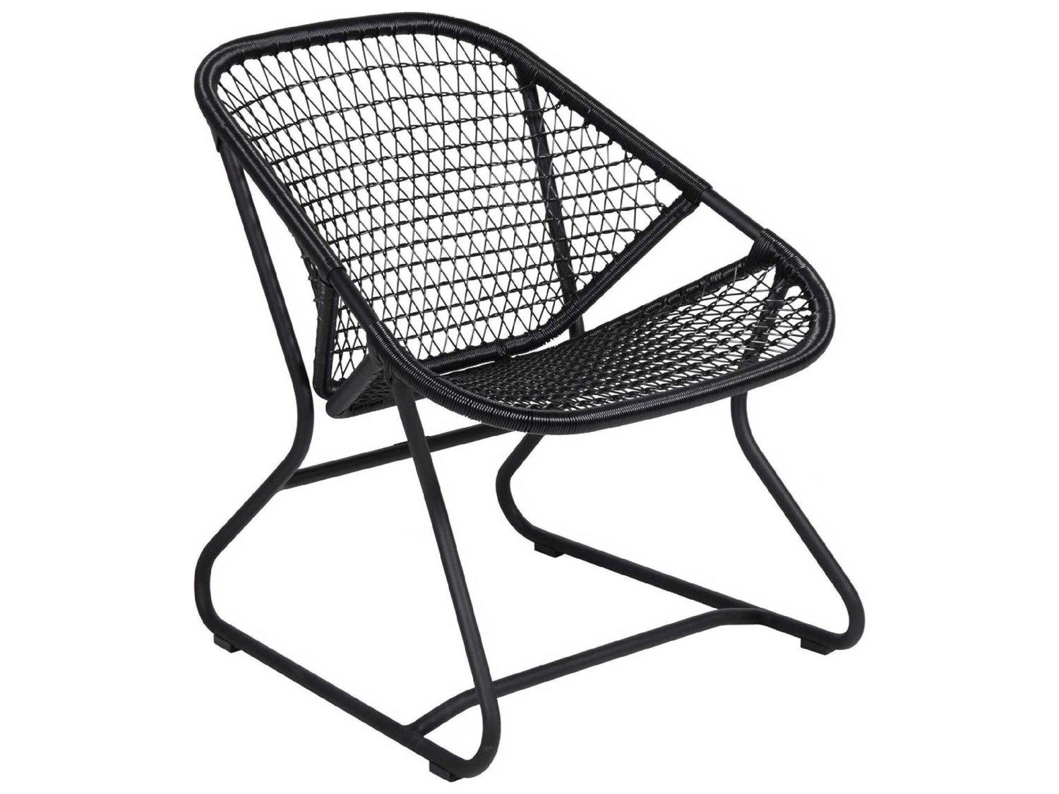 Fermob Sixties Aluminum Polypropylene Lounge Chair