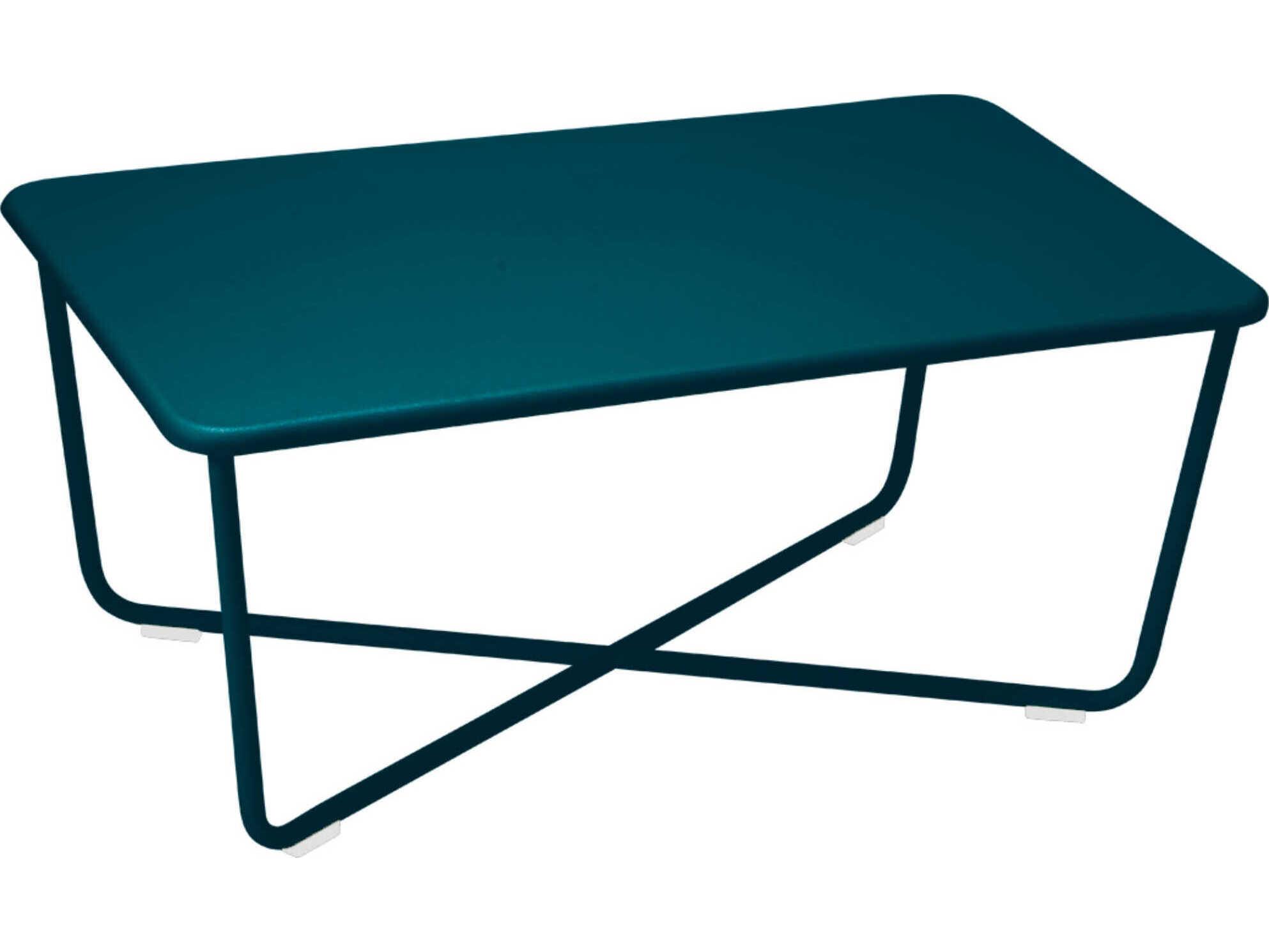 Fermob Croisette Steel Rectangular Coffee Table
