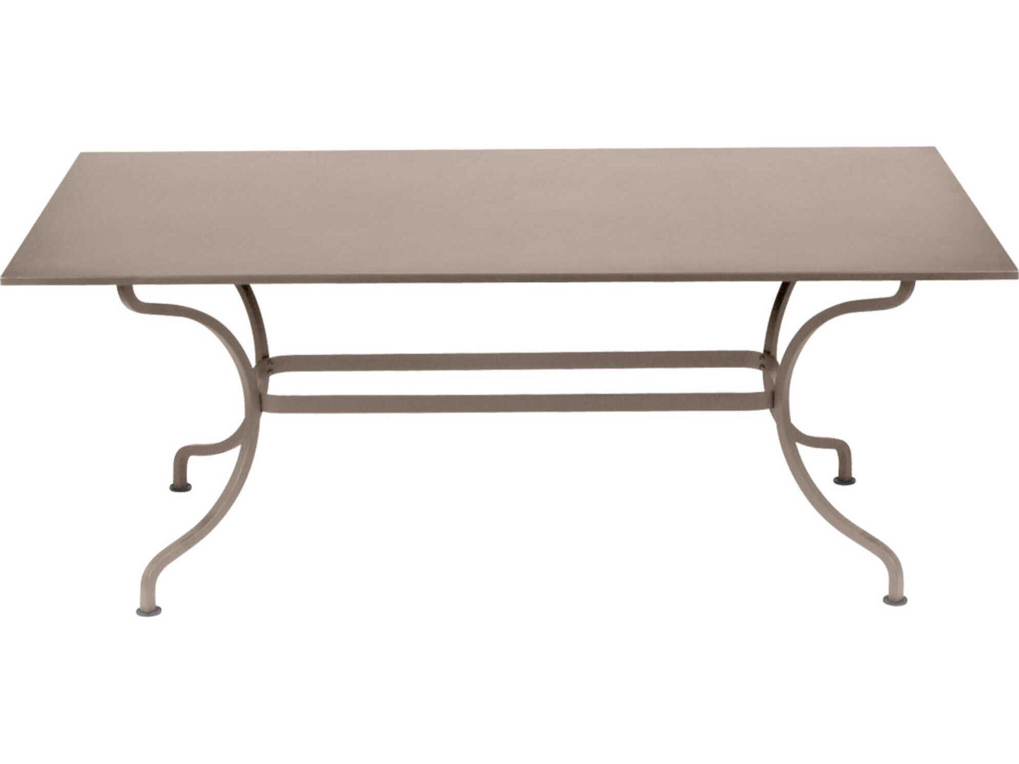 Fermob Romane Steel Rectangular Dining Table
