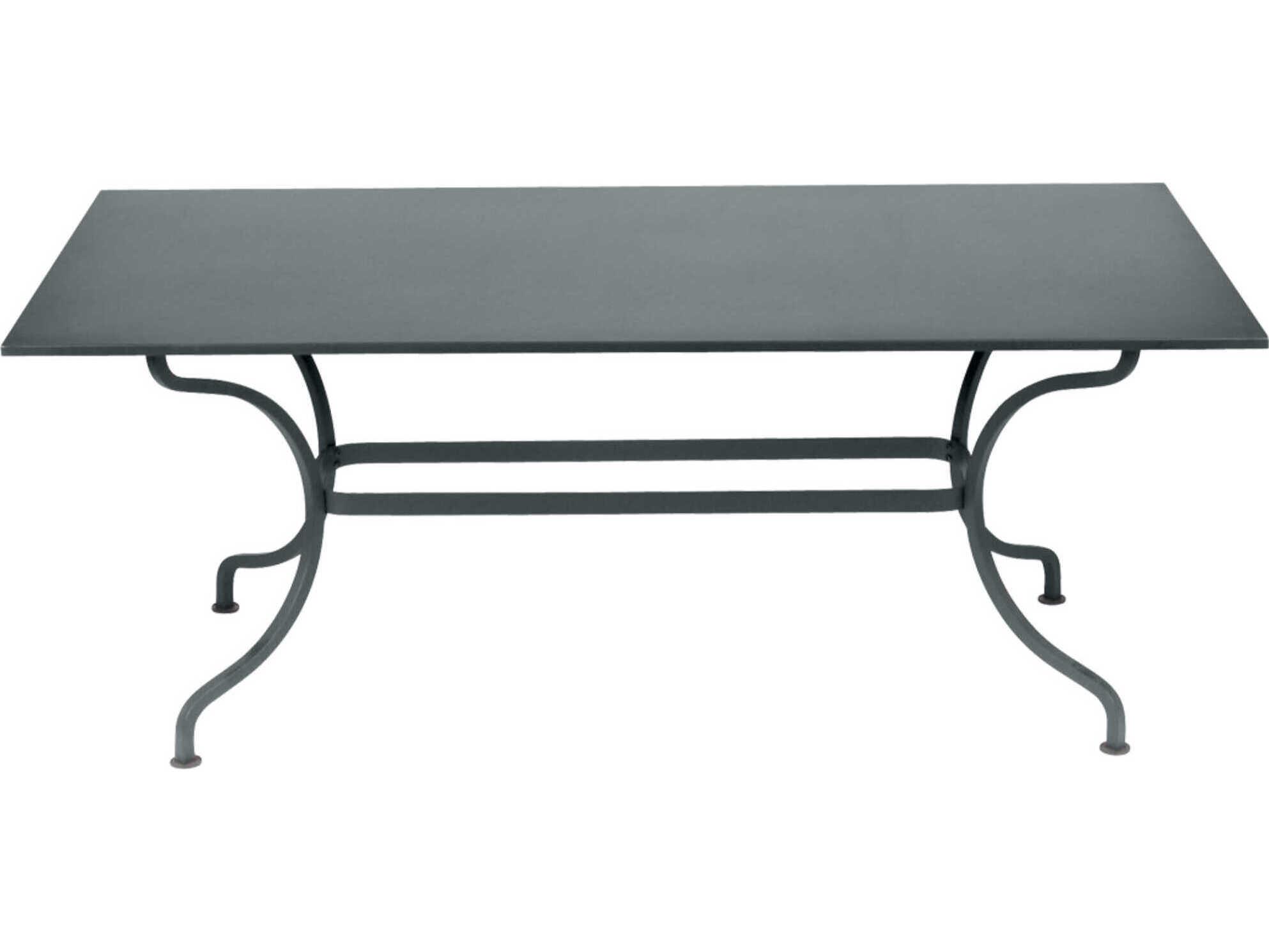 Fermob Romane Steel Rectangular Dining Table