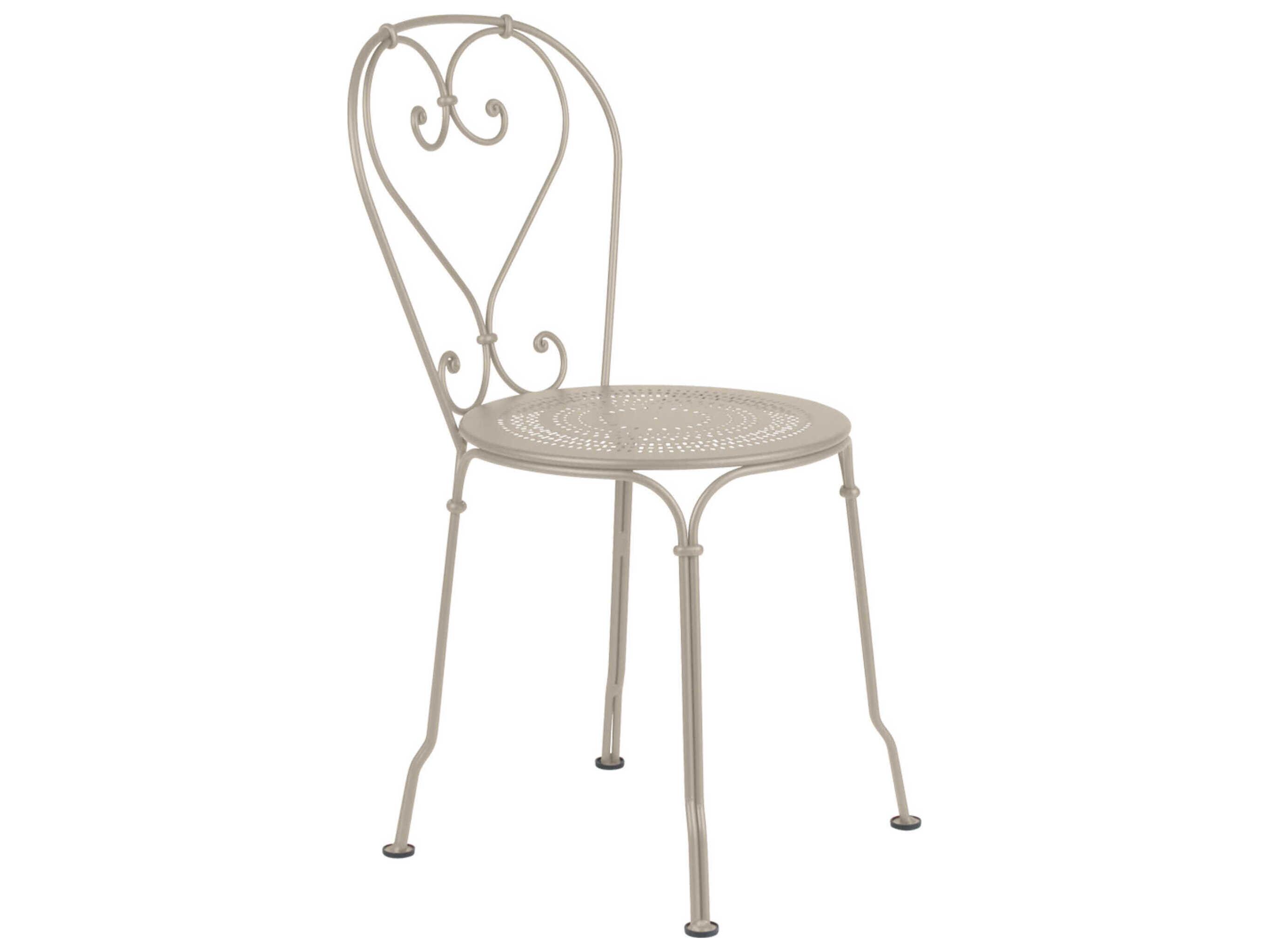 Fermob 1900 Steel Metal Dining Chair Set of 2