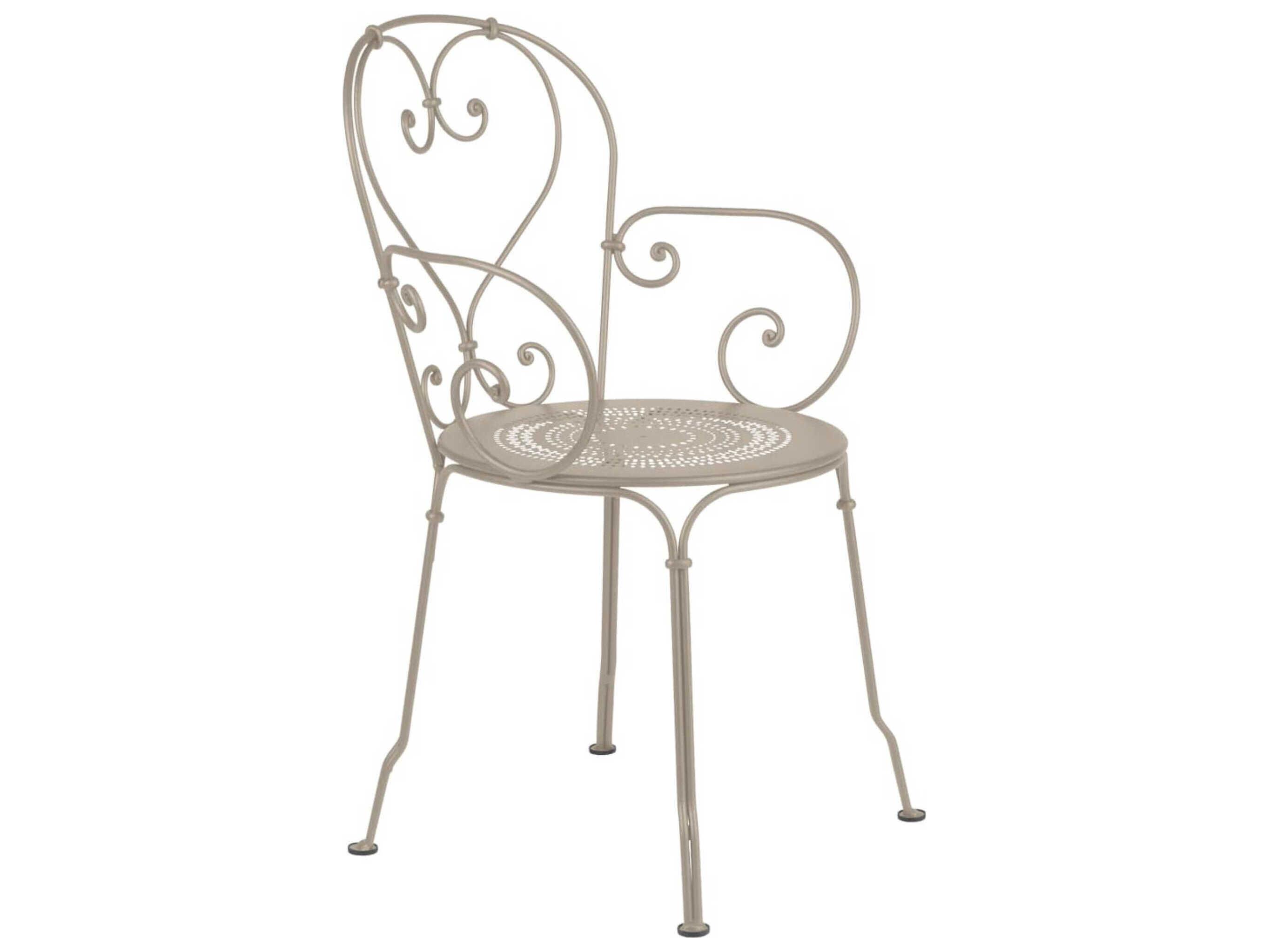 Fermob 1900 Steel Metal Dining Chair Set of 2