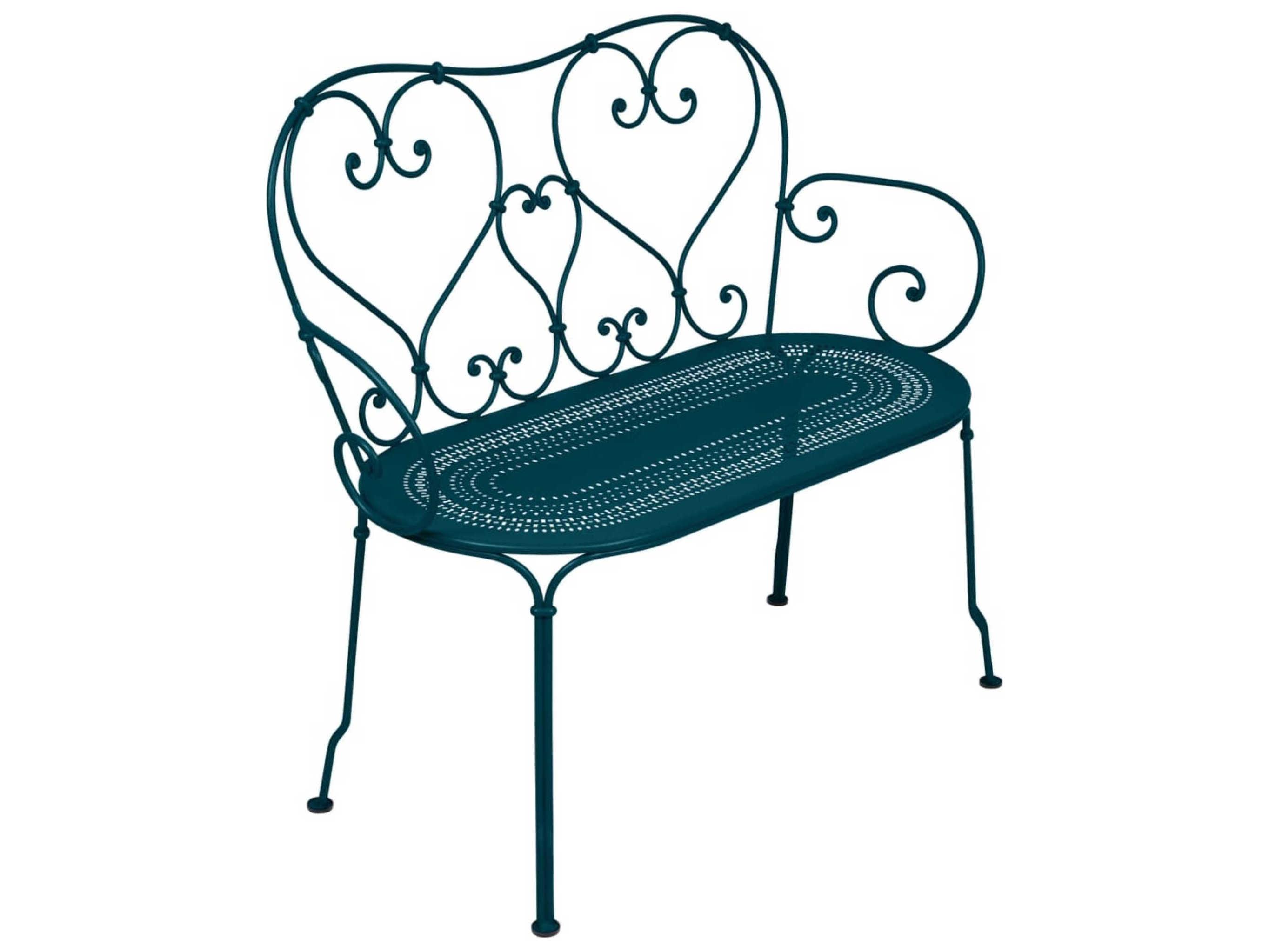 Fermob 1900 Steel Metal Bench