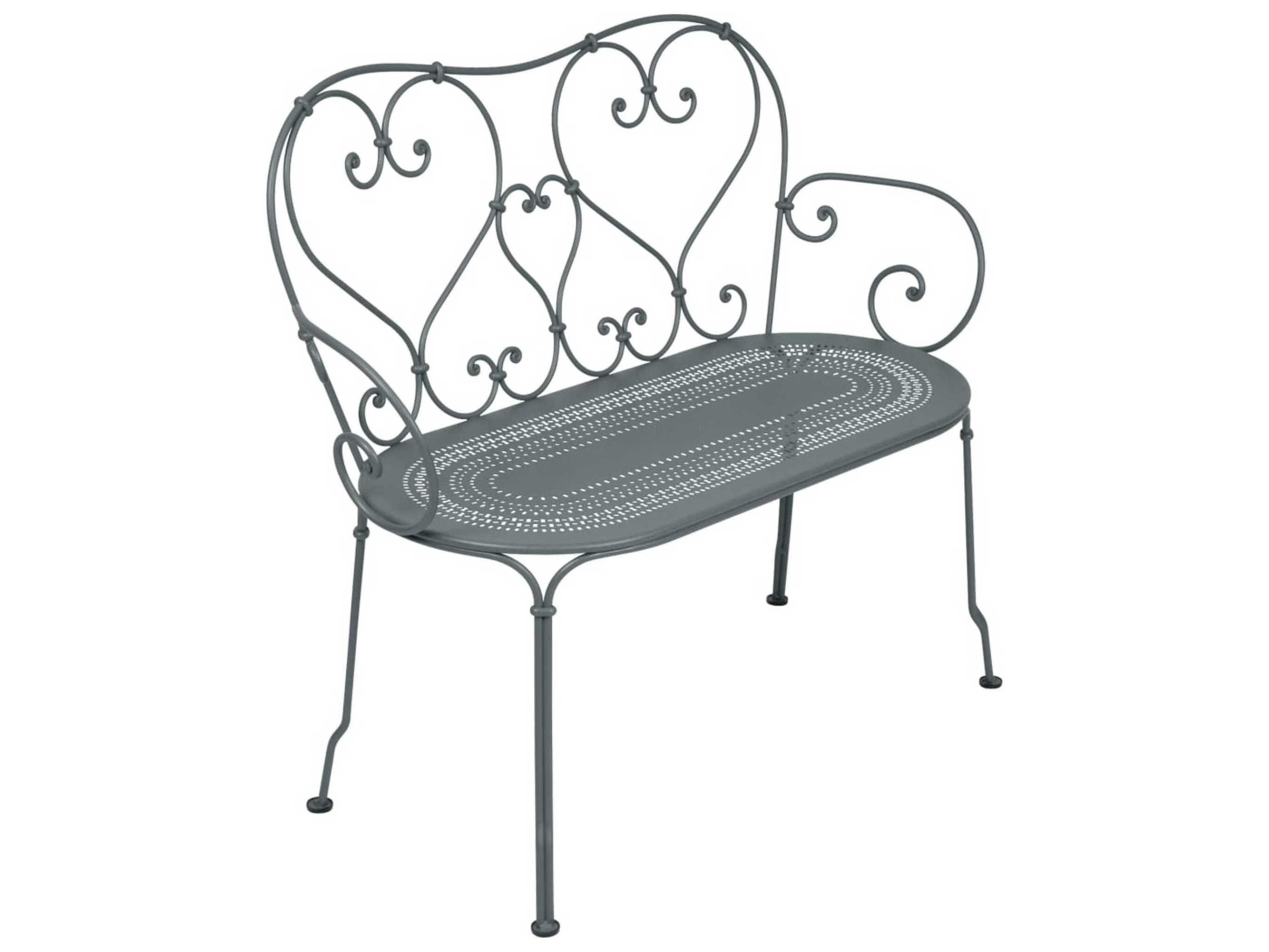 Fermob 1900 Steel Metal Bench