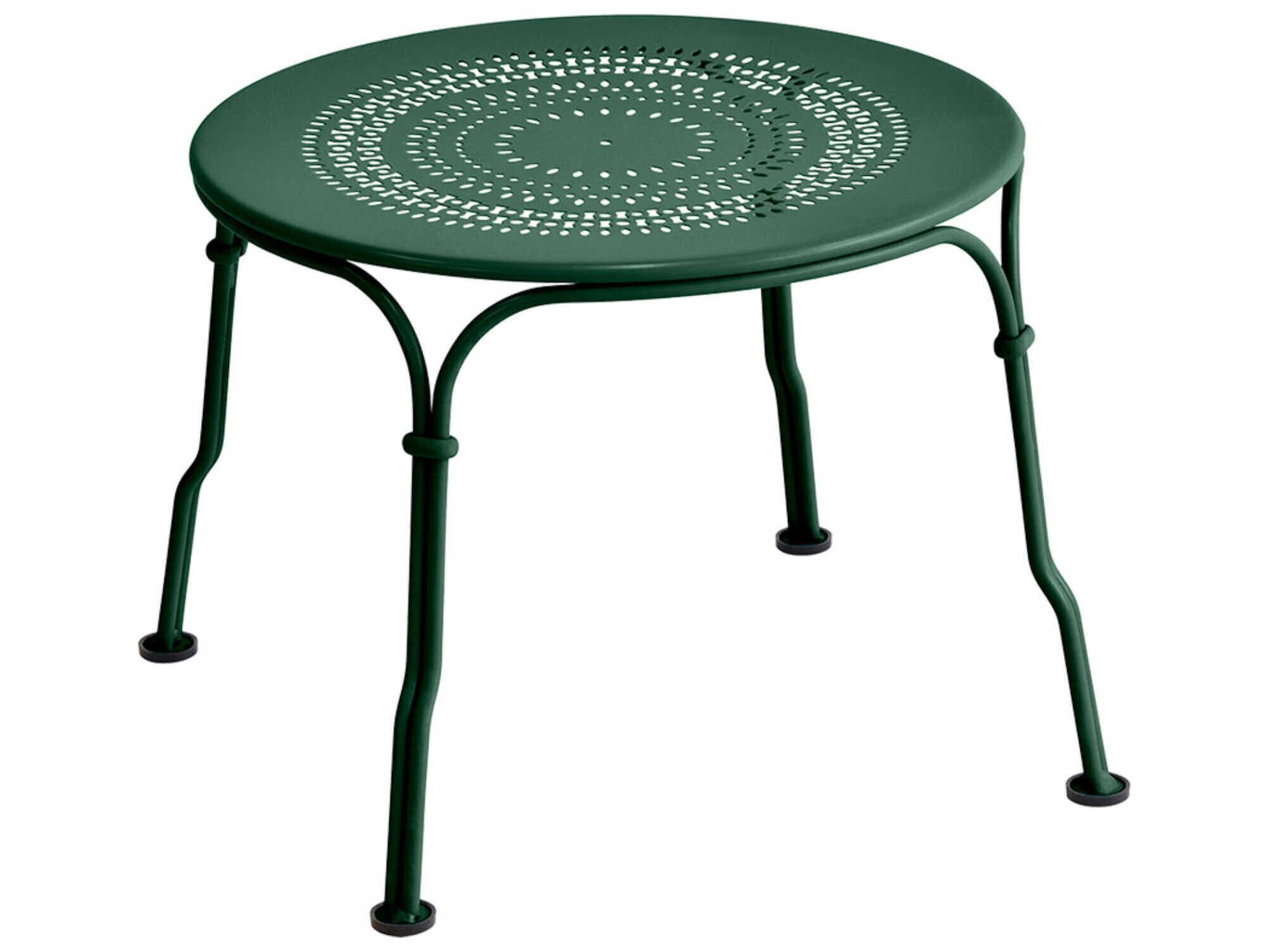 Fermob 1900 Steel Round End Table