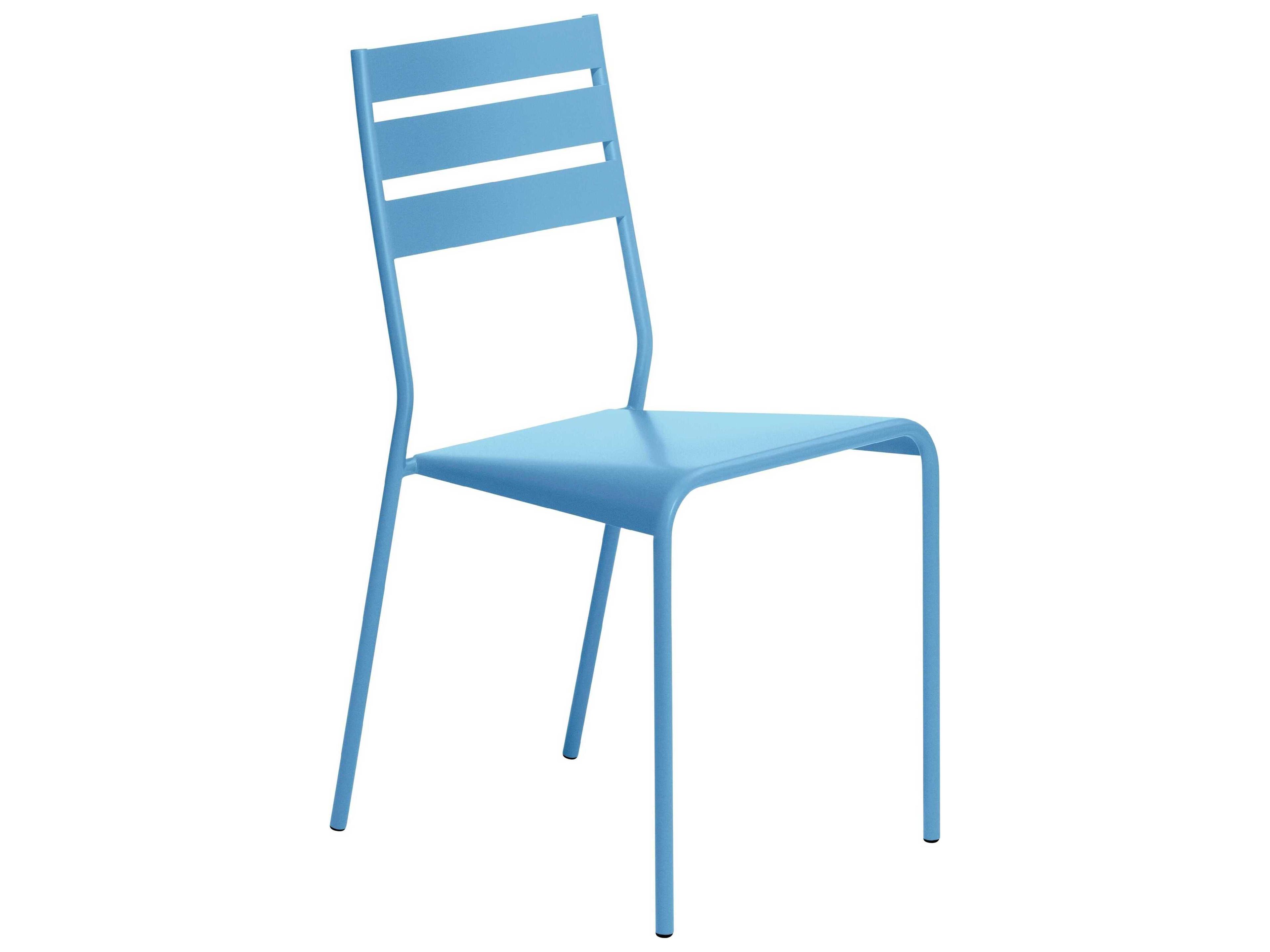 Fermob Facto Steel Metal Dining Chair Set of 2