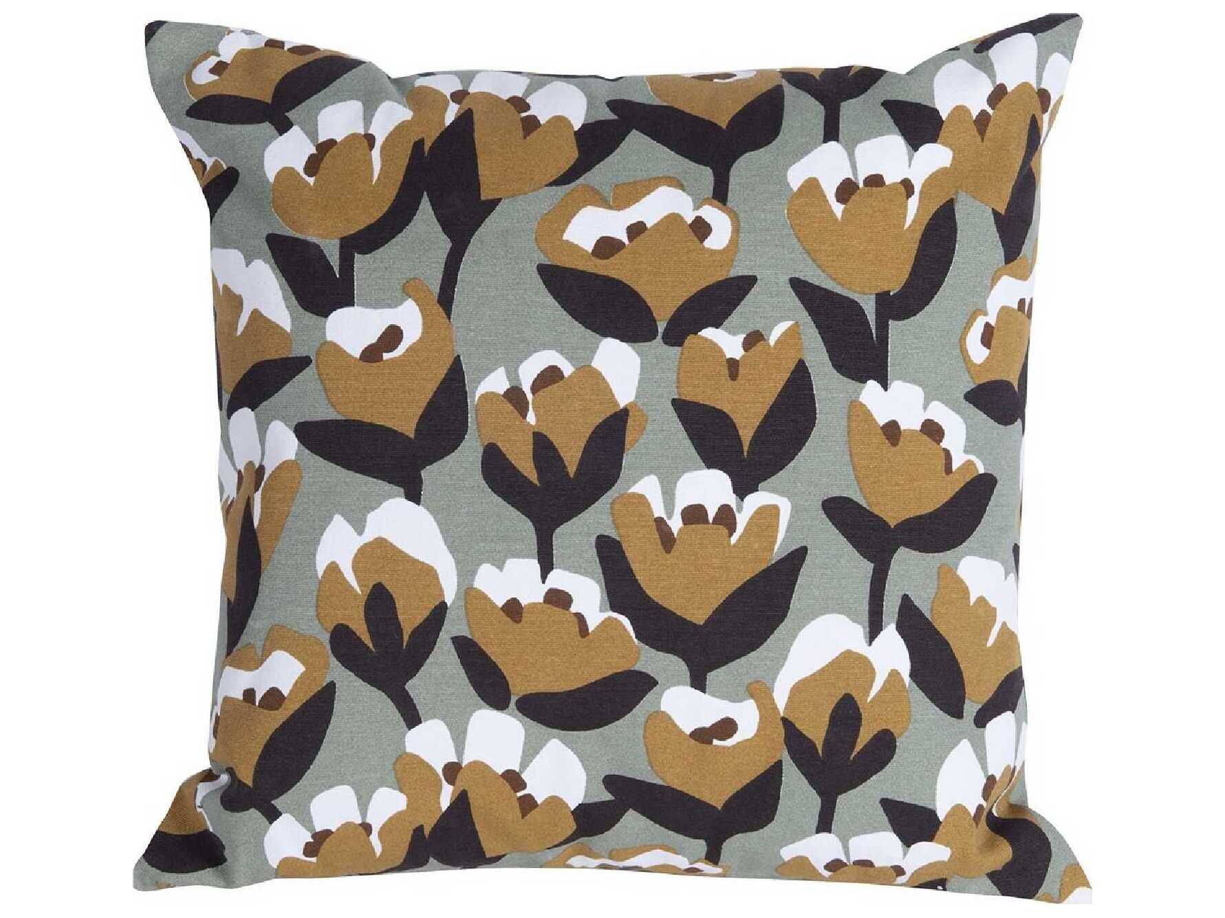 Fermob Bouquet Sauvage Tulip Gingerbread Pillow