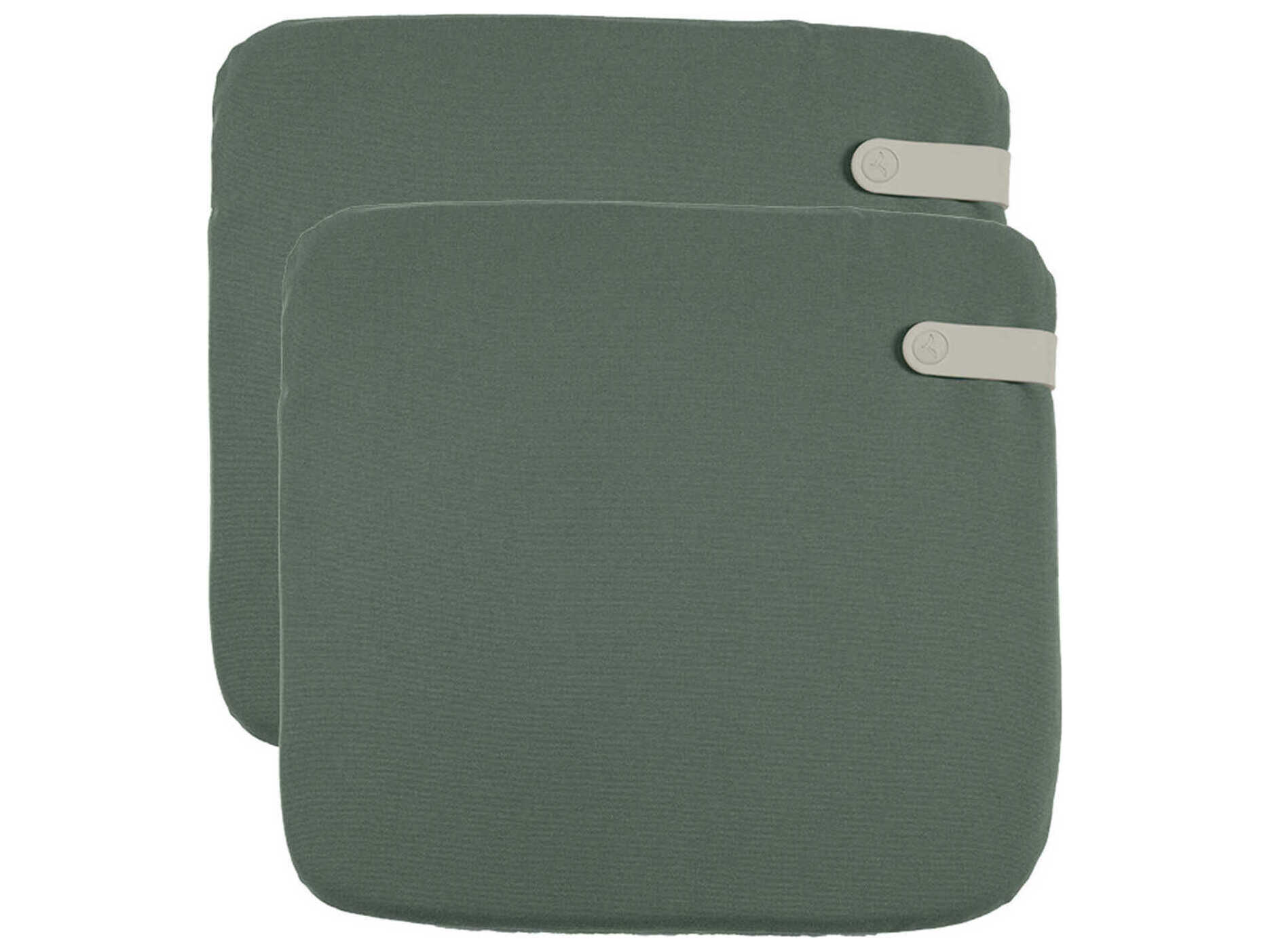 Fermob Color Mix Safari Green Patio Cushion Set of 2