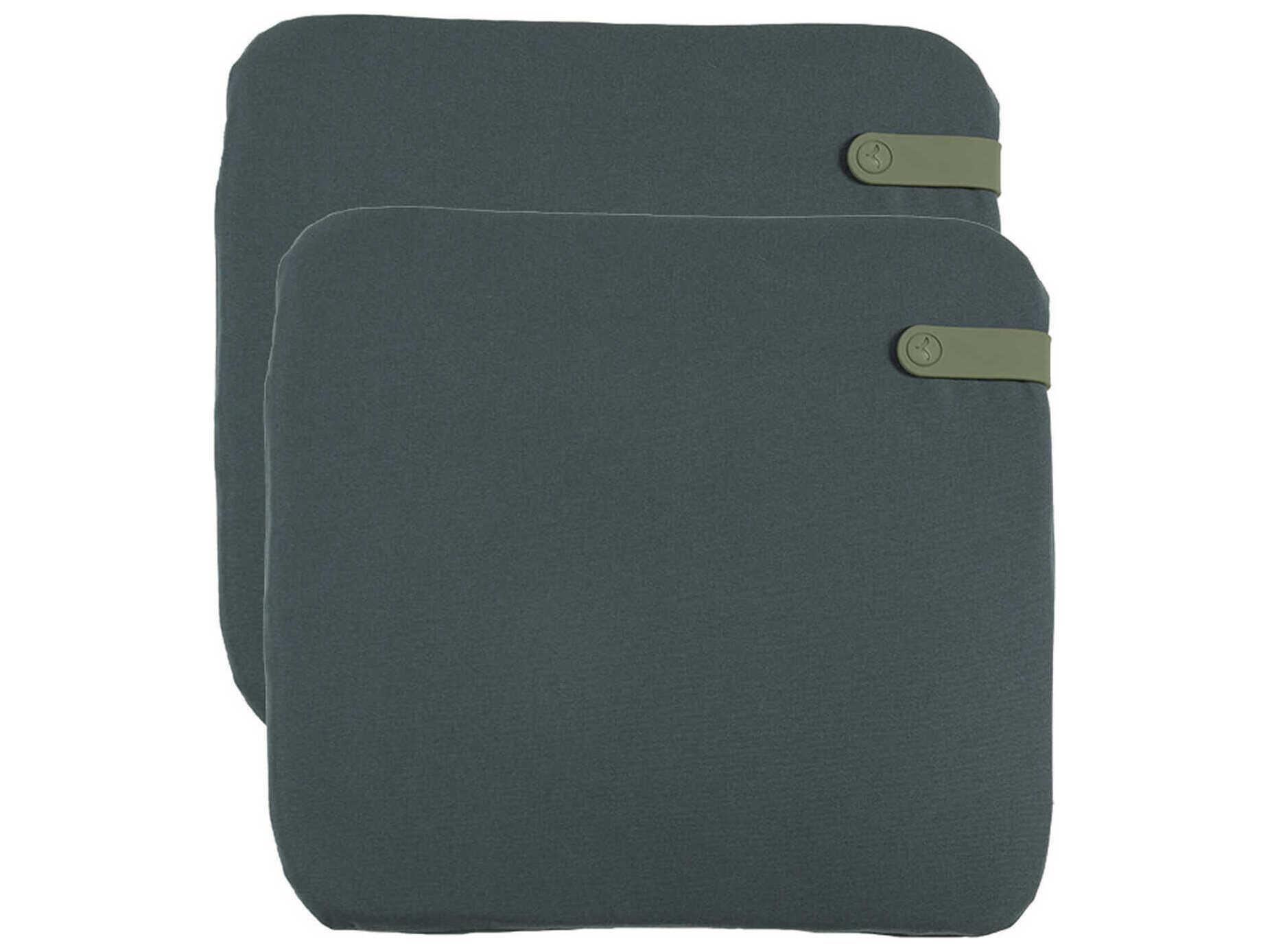 Fermob Color Mix Night Blue Patio Cushion Set of 2