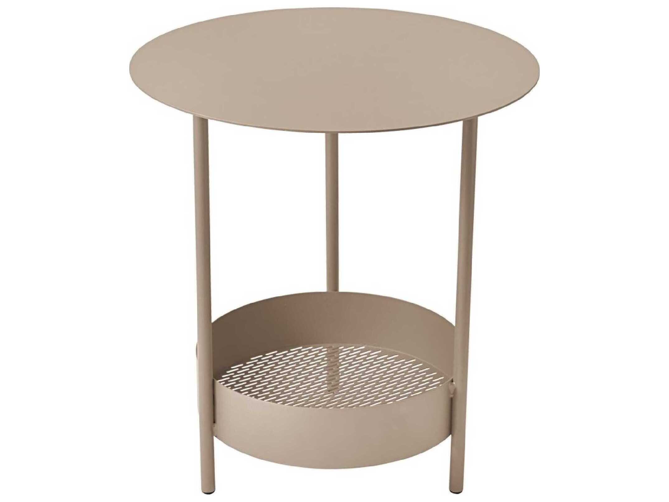 Fermob Salsa Steel Round End Table