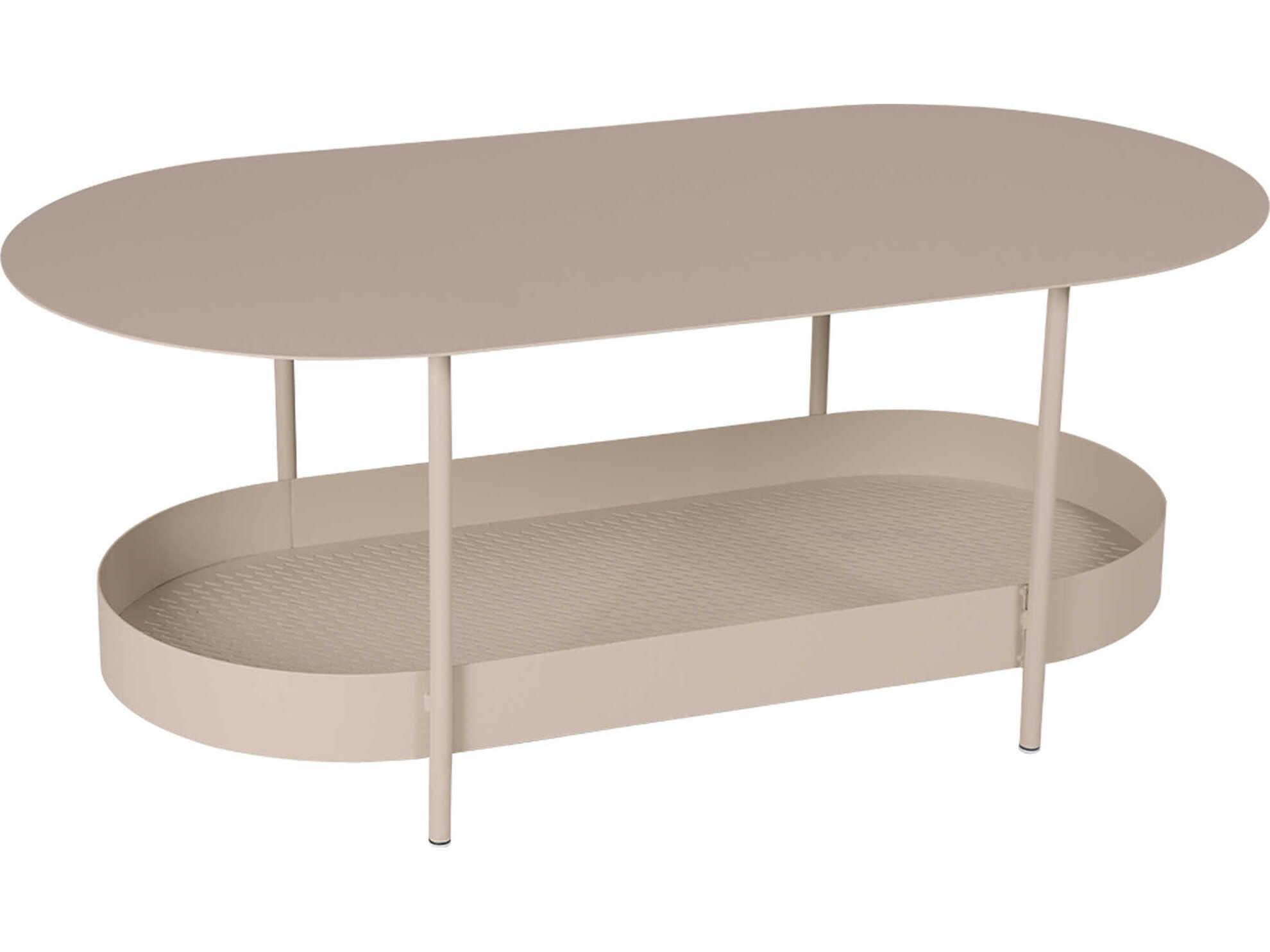 Fermob Salsa Steel Oval Coffee Table