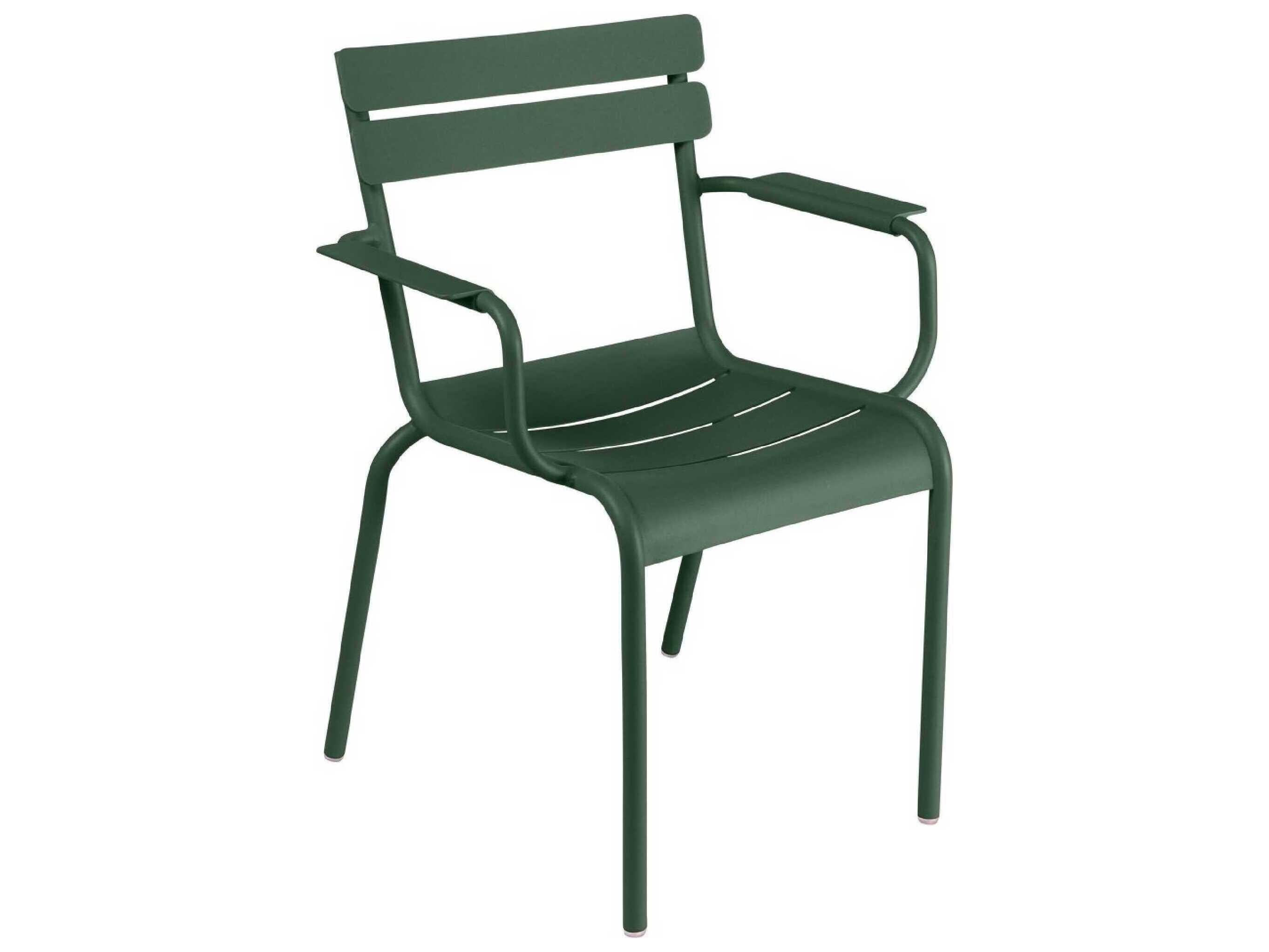Fermob Luxembourg Aluminum Metal Dining Chair Set of 2