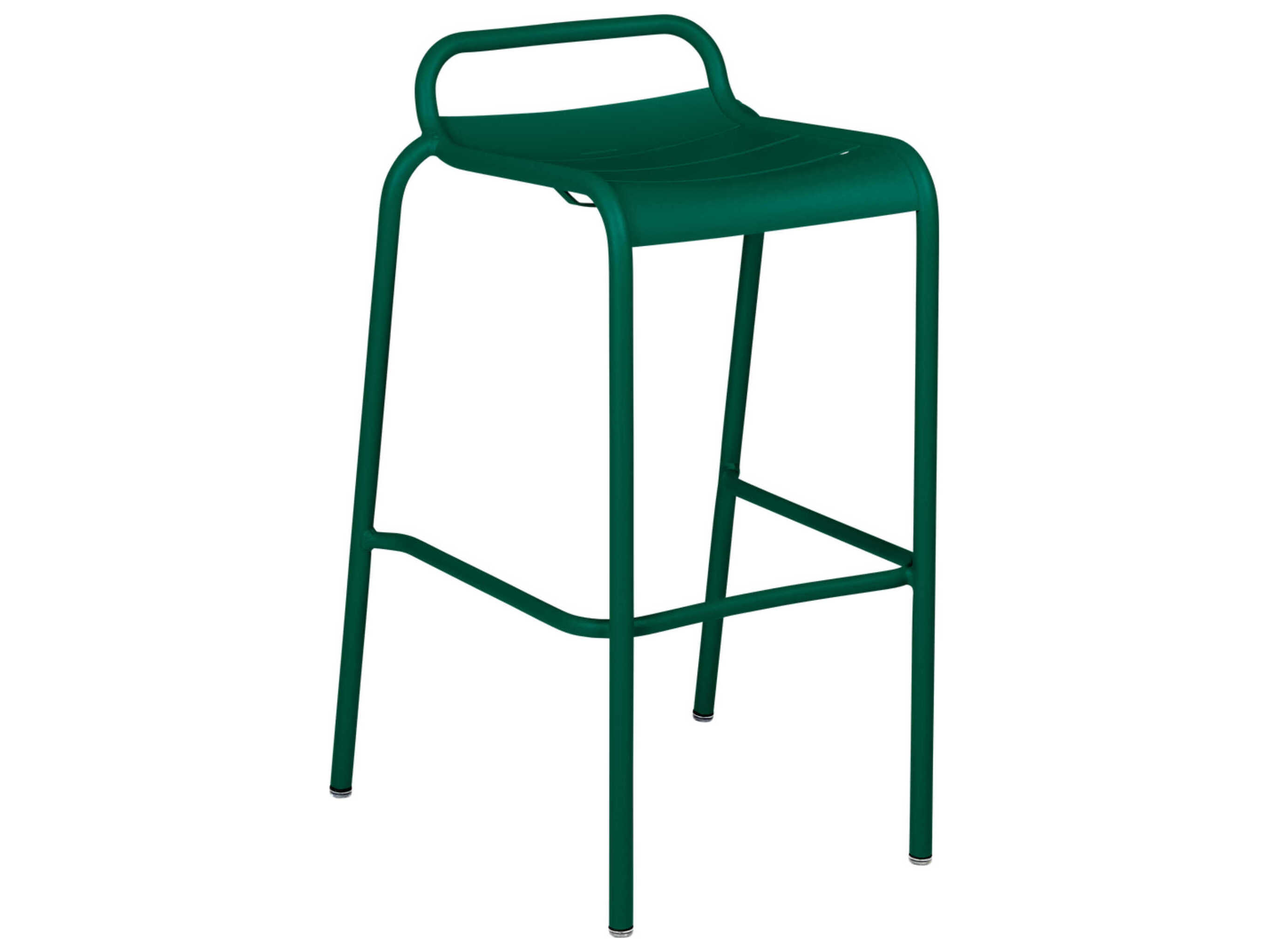 Fermob Luxembourg Aluminum Metal Bar Stool Set of 2