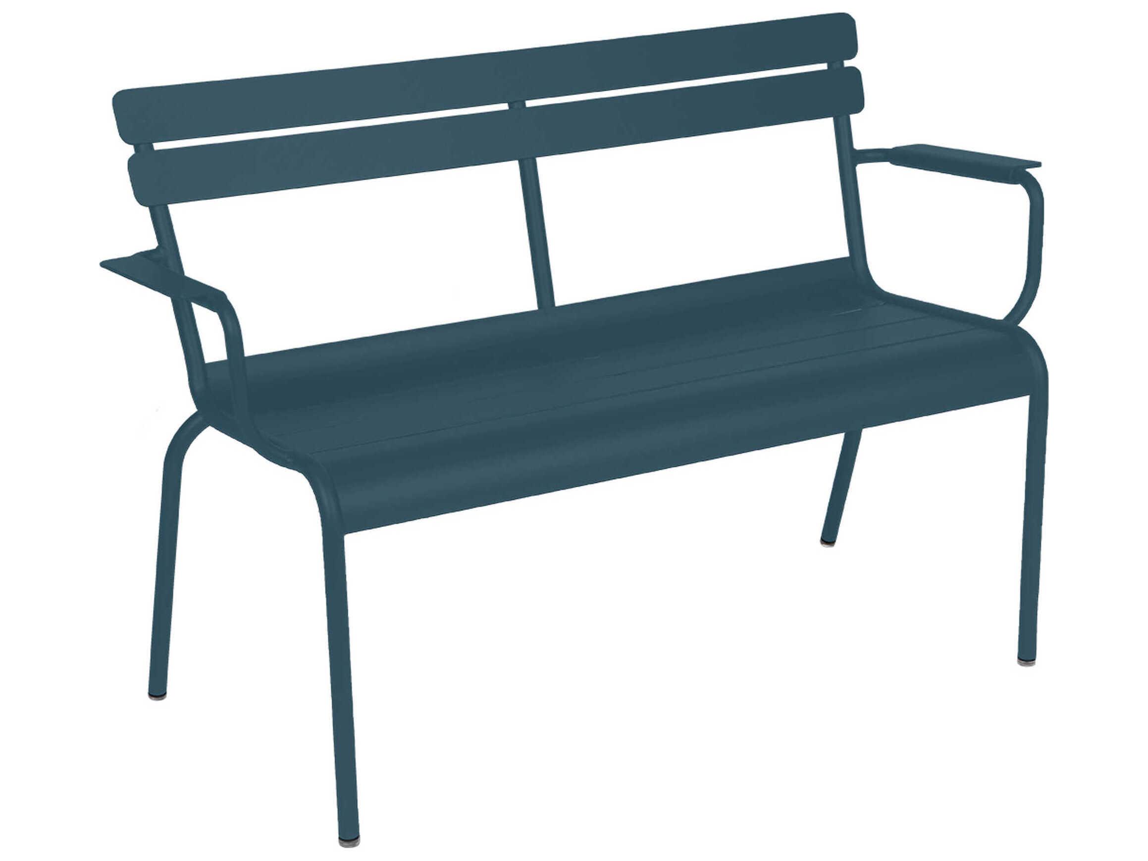 Fermob Luxembourg Aluminum Metal Bench