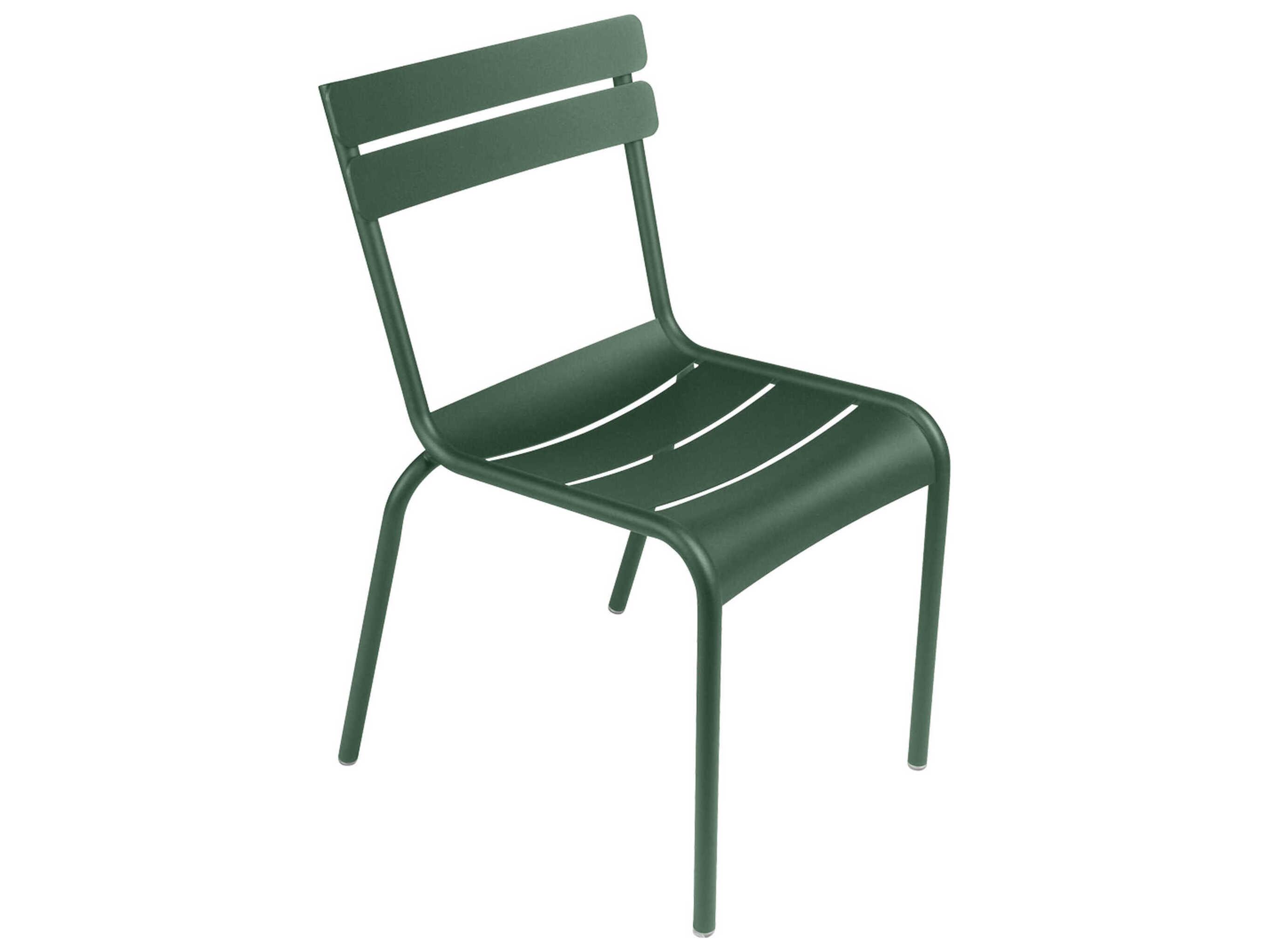 Fermob Luxembourg Steel Metal Dining Chair Set of 2