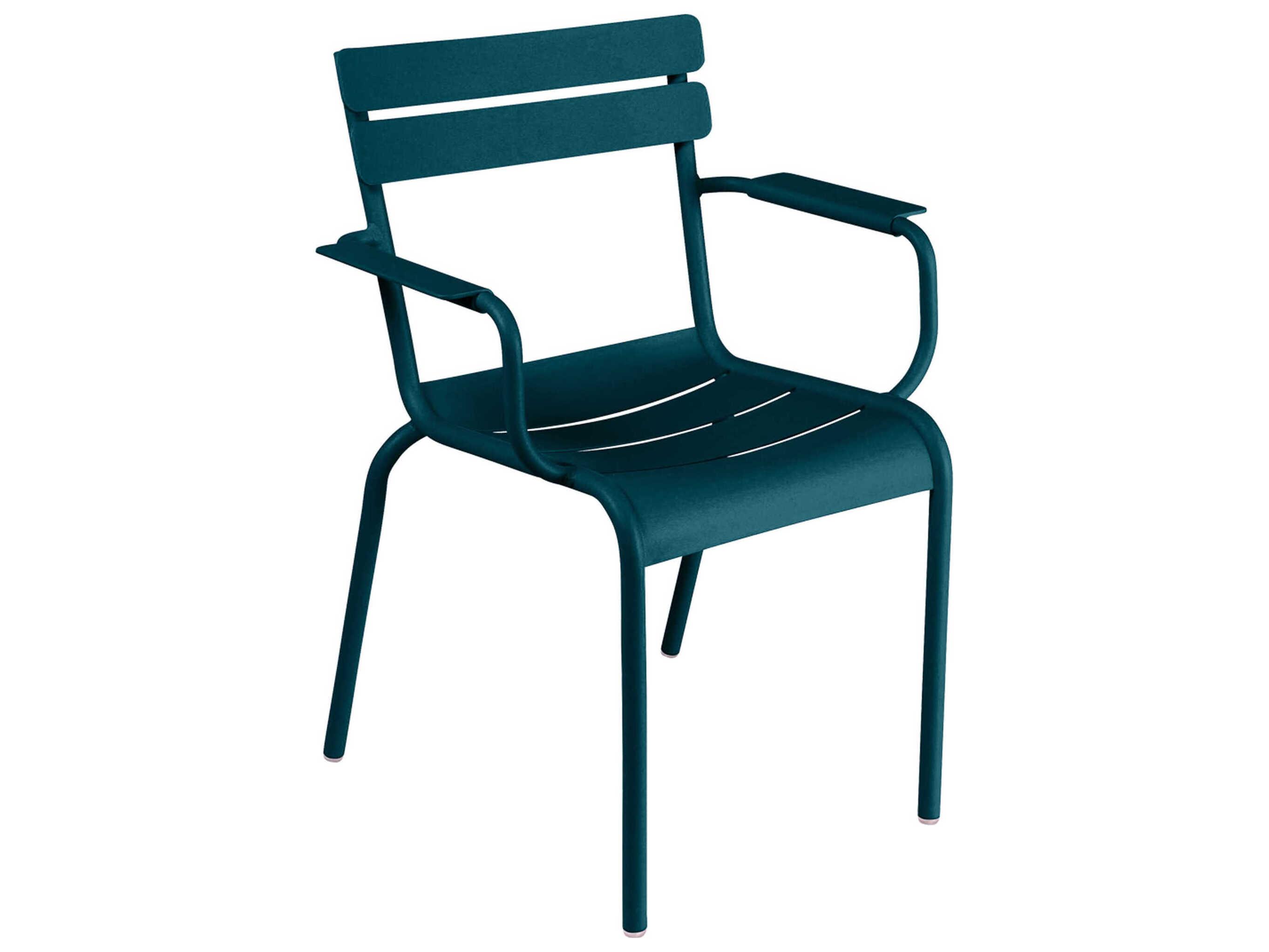 Fermob Luxembourg Steel Metal Dining Chair Set of 2