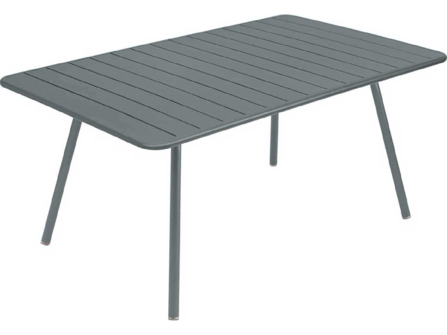Fermob Luxembourg Aluminum Rectangular Dining Table