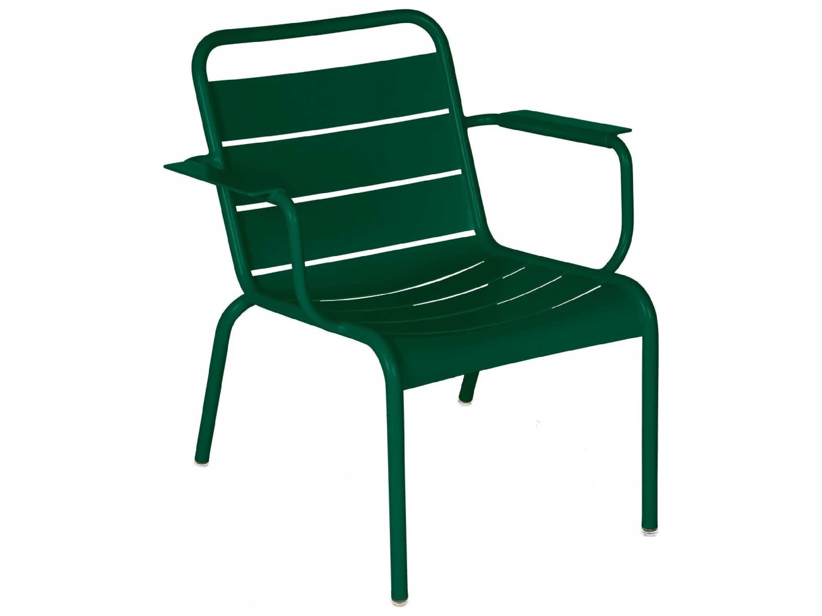 Fermob Luxembourg Aluminum Metal Lounge Chair Set of 2