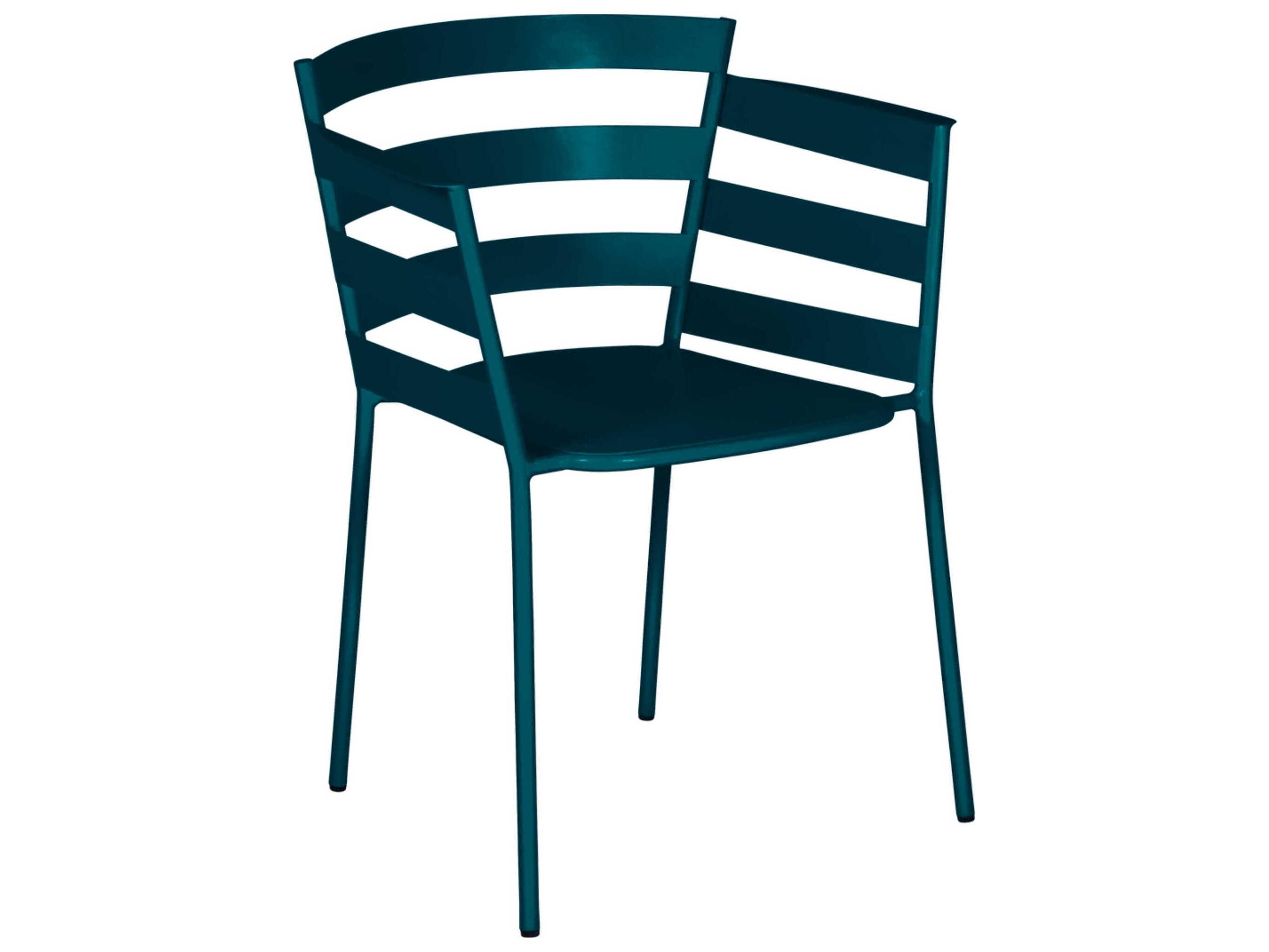 Fermob Rythmic Steel Metal Dining Chair Set of 2