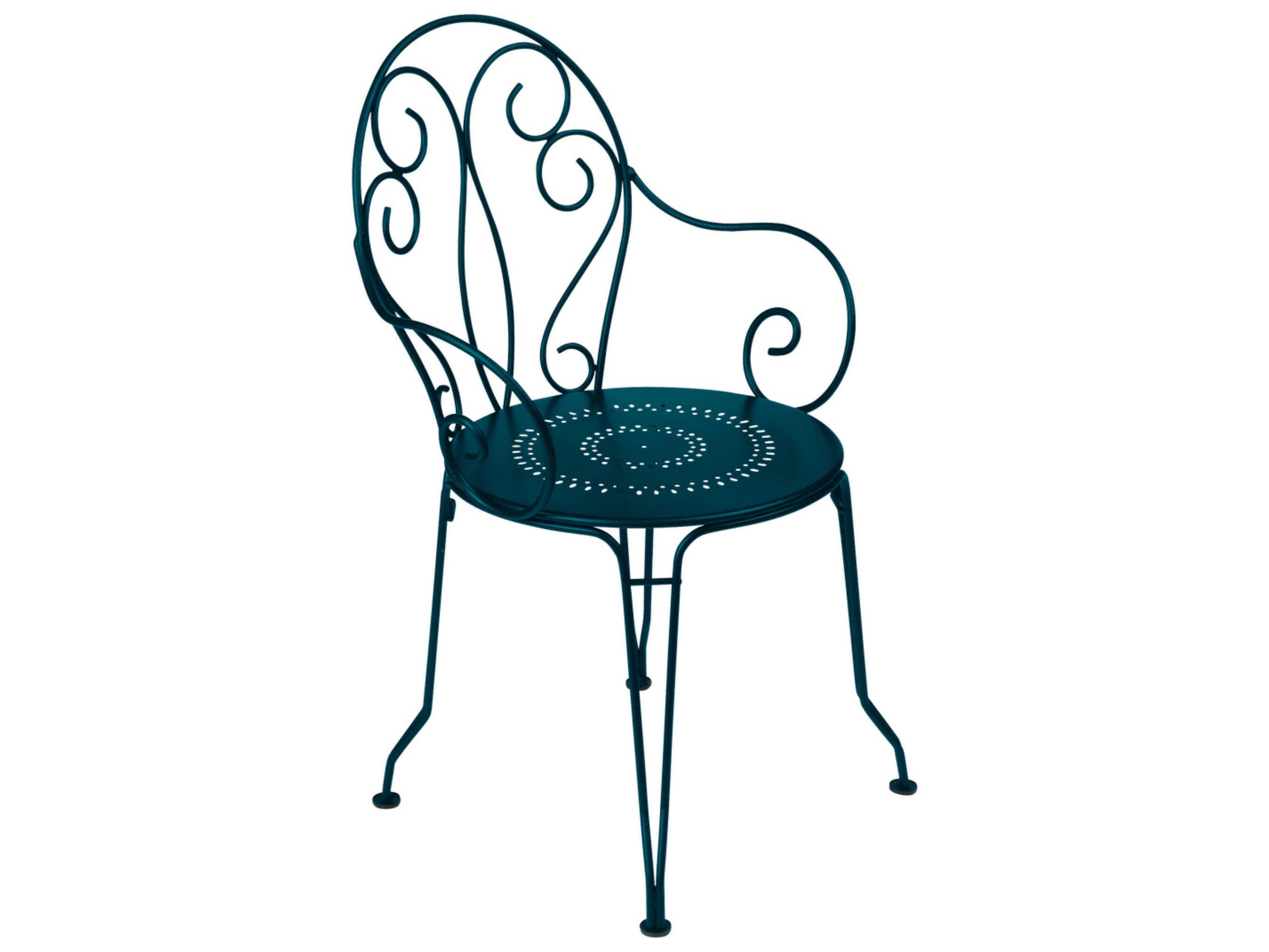 Fermob Montmartre Steel Metal Dining Chair Set of 2