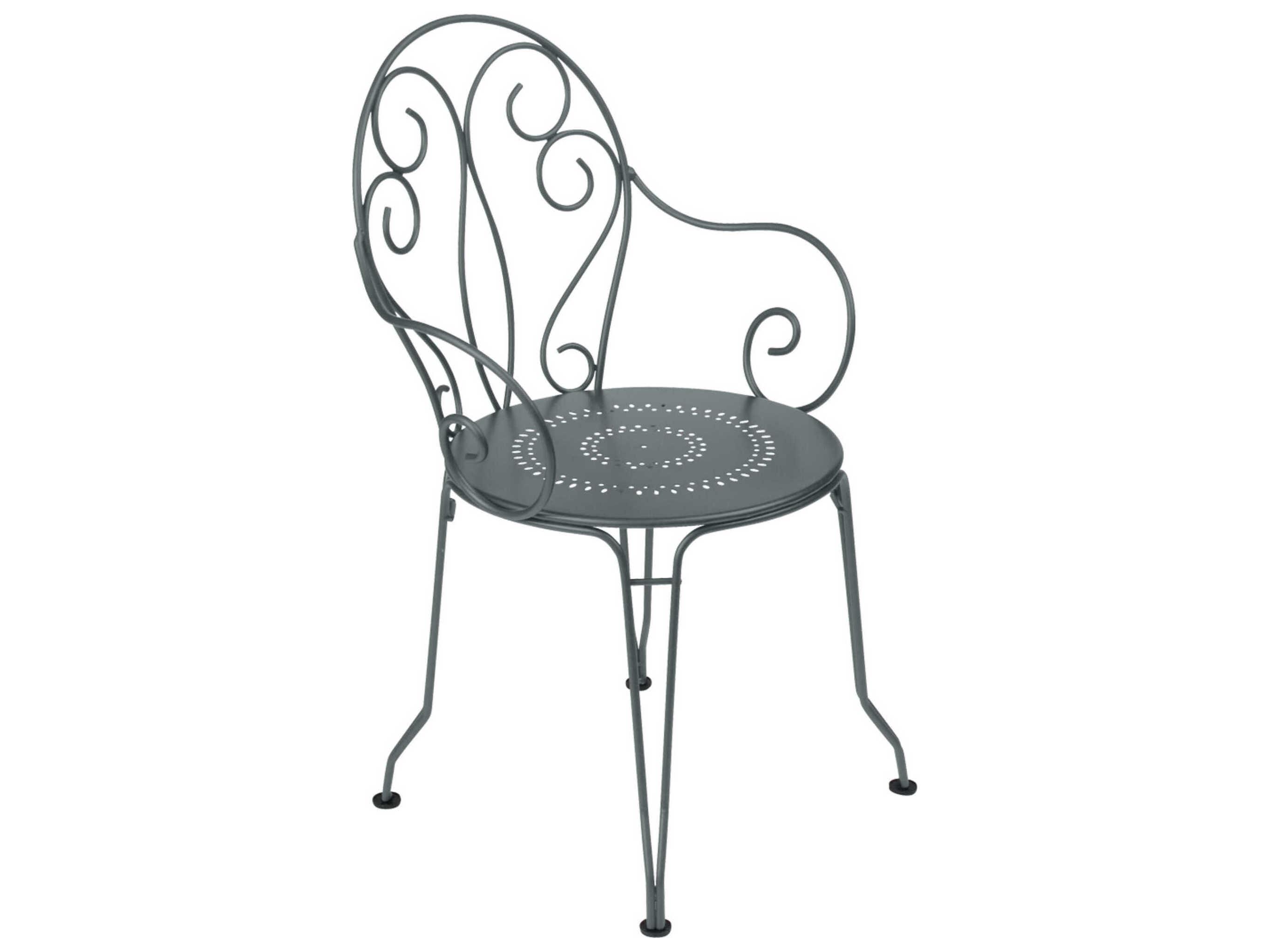 Fermob Montmartre Steel Metal Dining Chair Set of 2