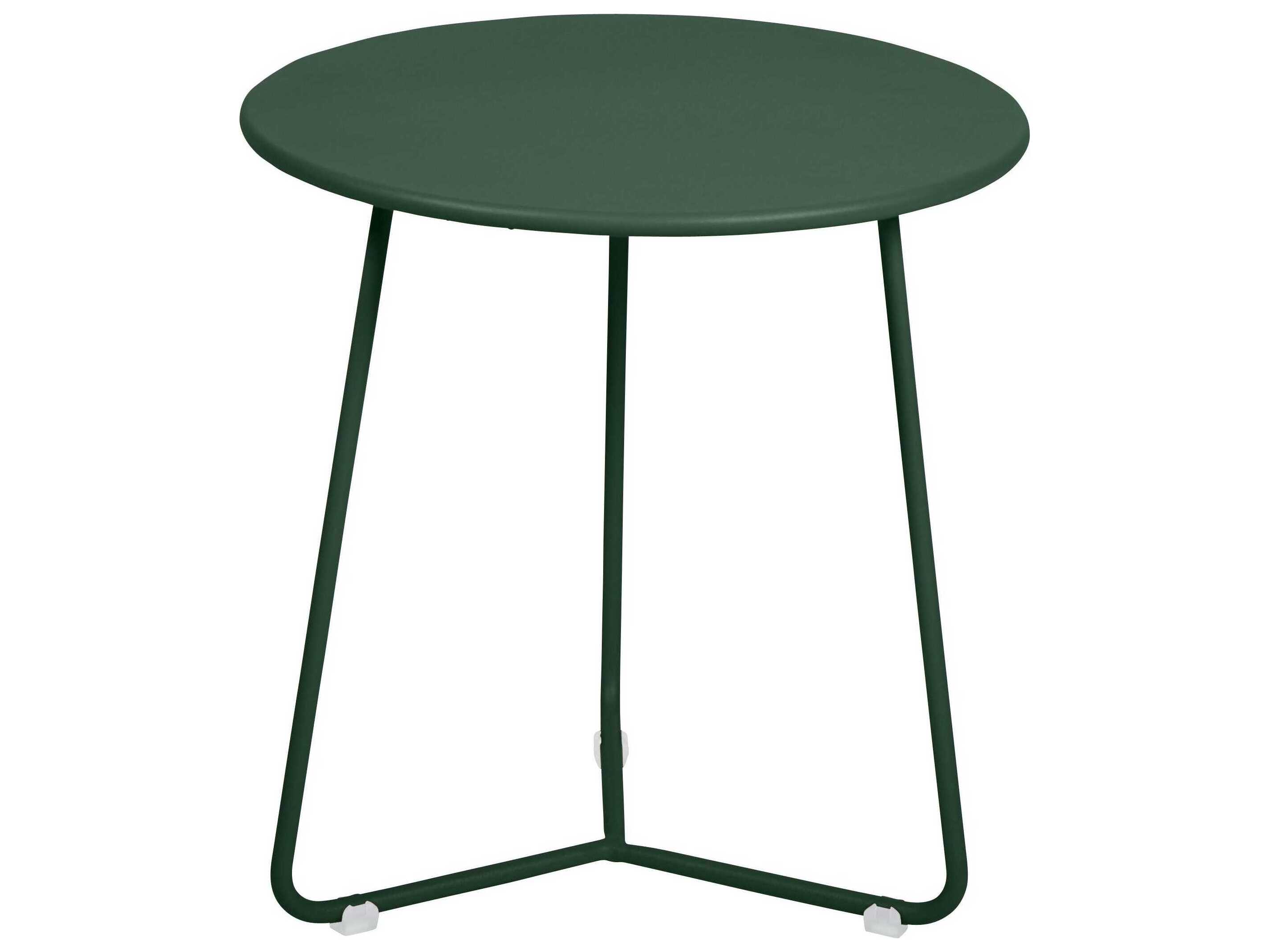 Fermob Cocotte Steel Round End Table