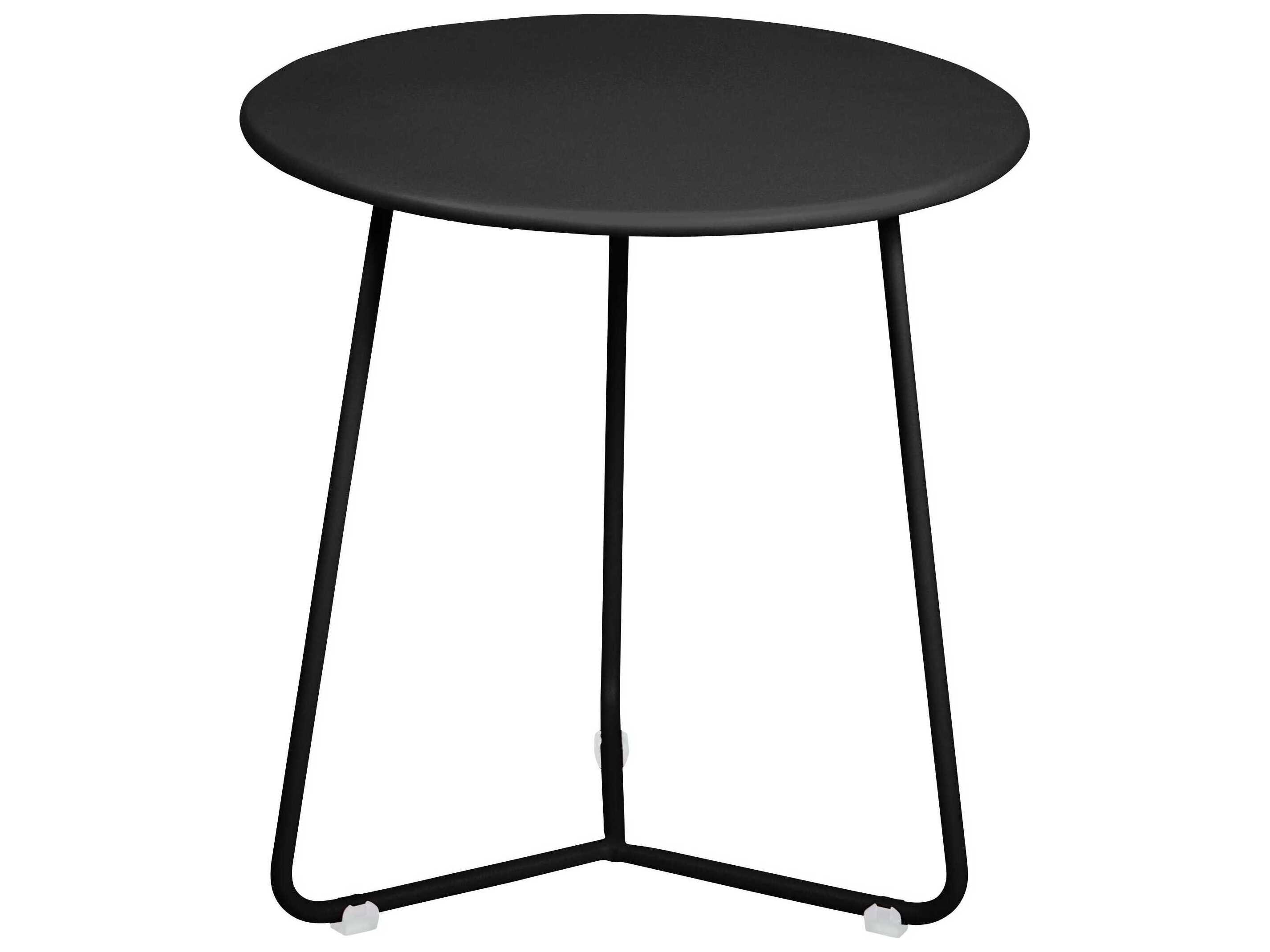 Fermob Cocotte Steel Round End Table