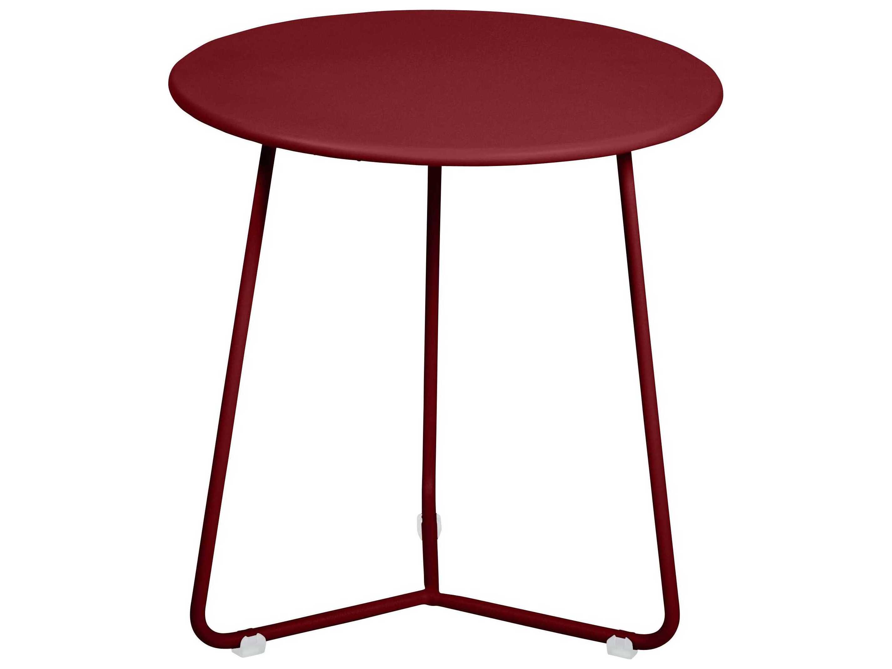 Fermob Cocotte Steel Round End Table