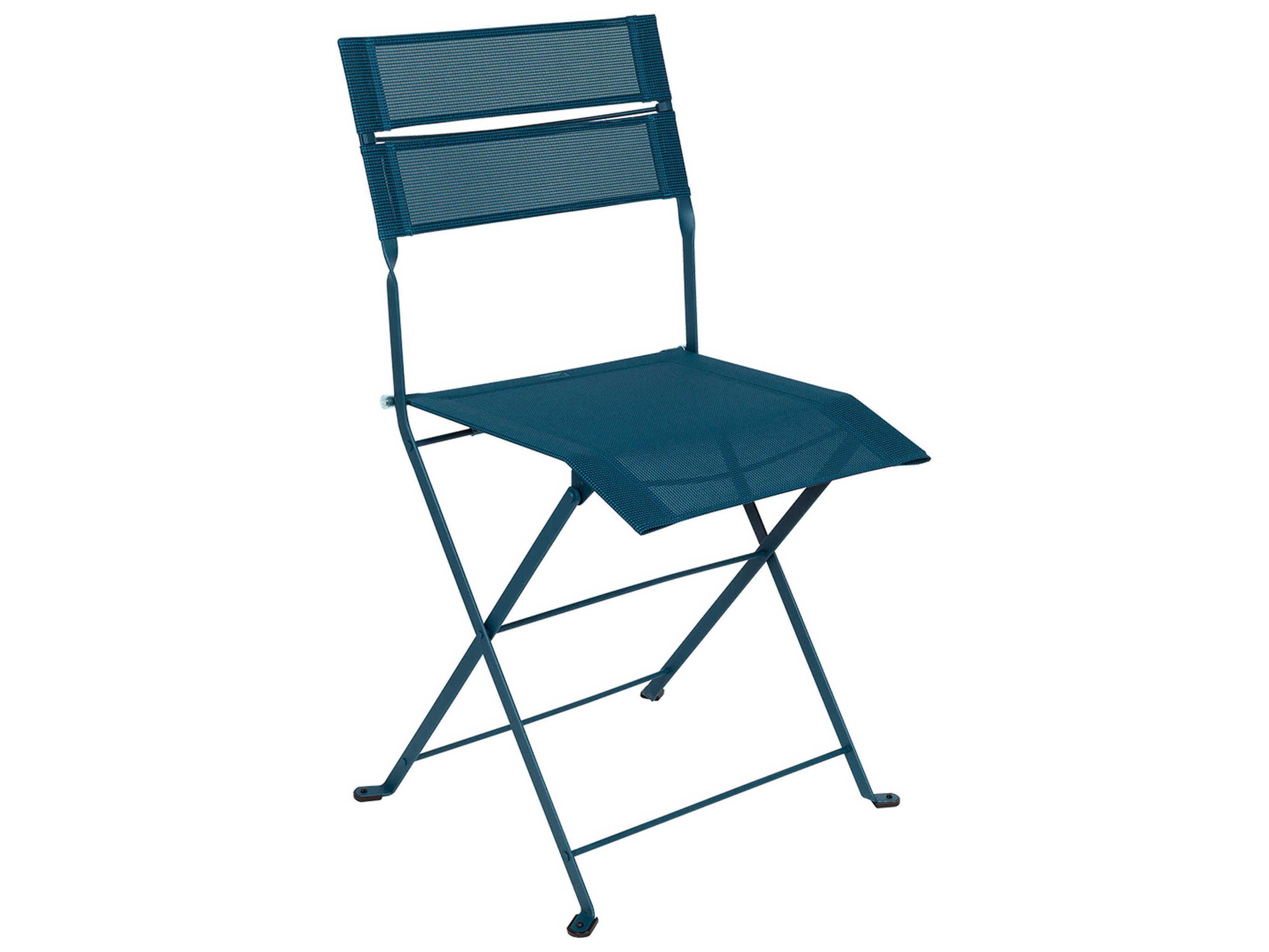 Fermob Latitude Steel Sling Dining Chair Set of 2
